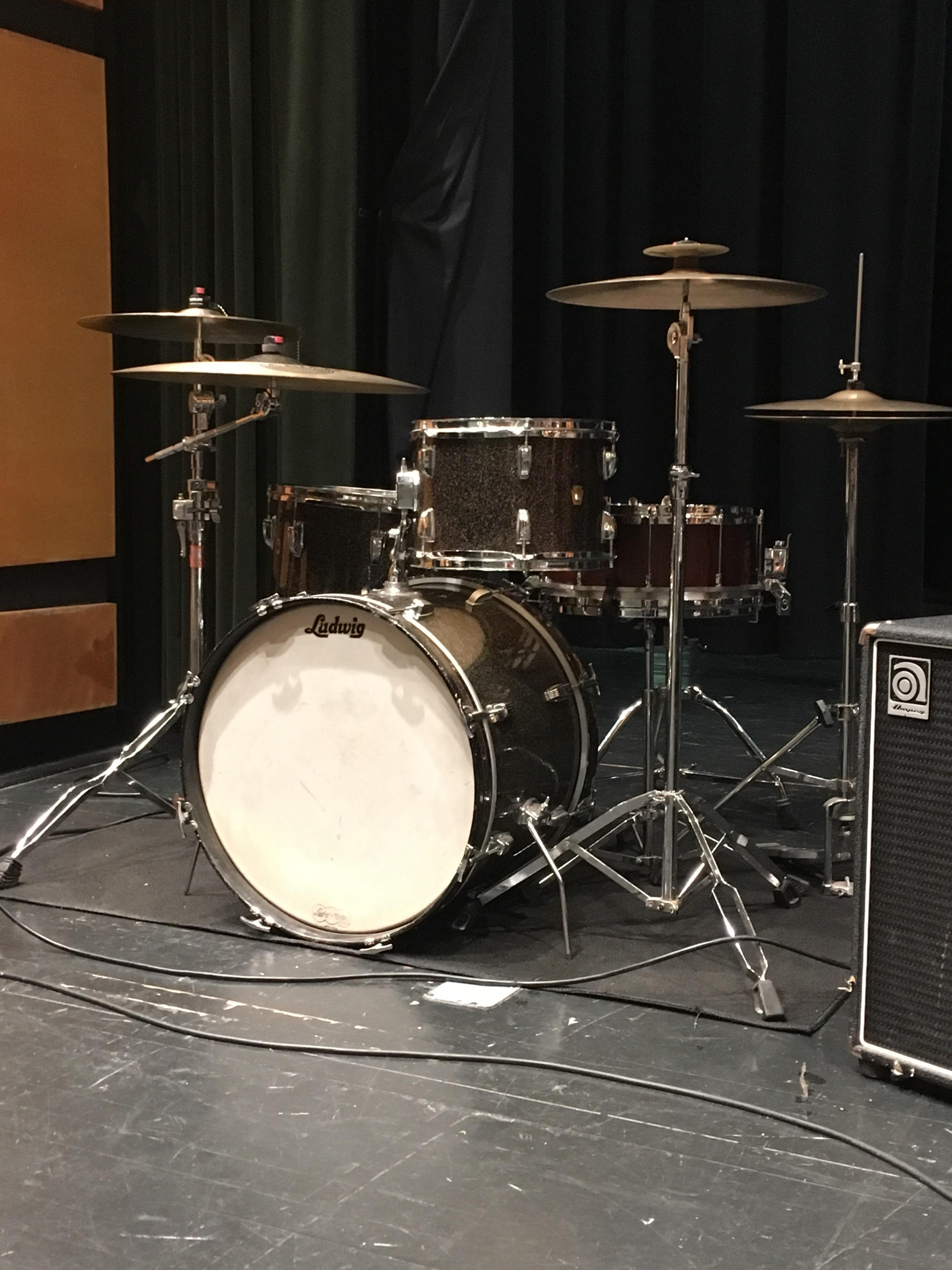 All set for the last jazz performance of my high school career. r/drums