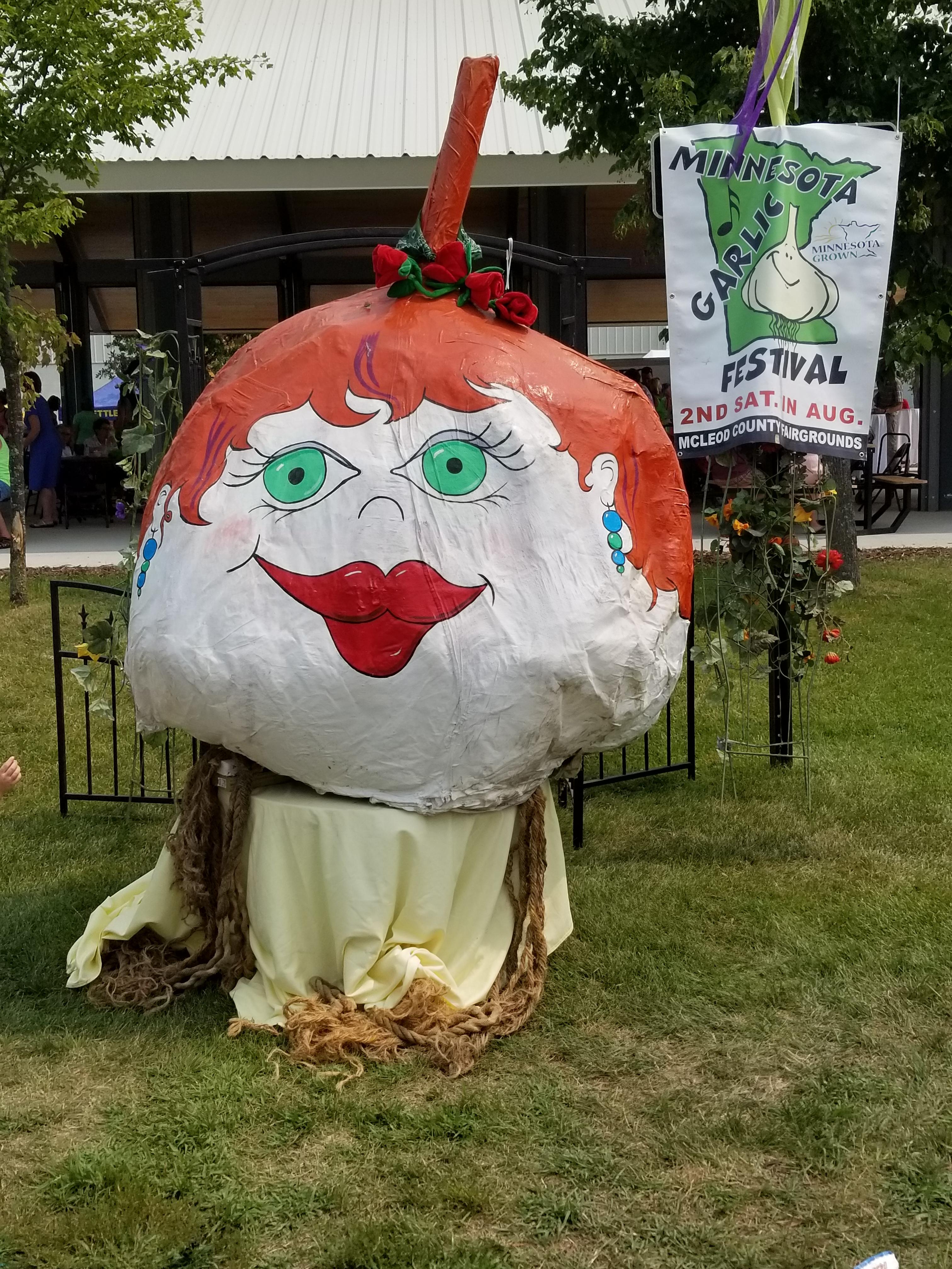 Anyone else at the Minnesota Garlic Festival. r/minnesota