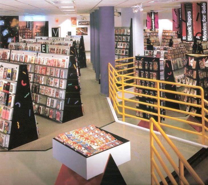 Movie store r/80sdesign