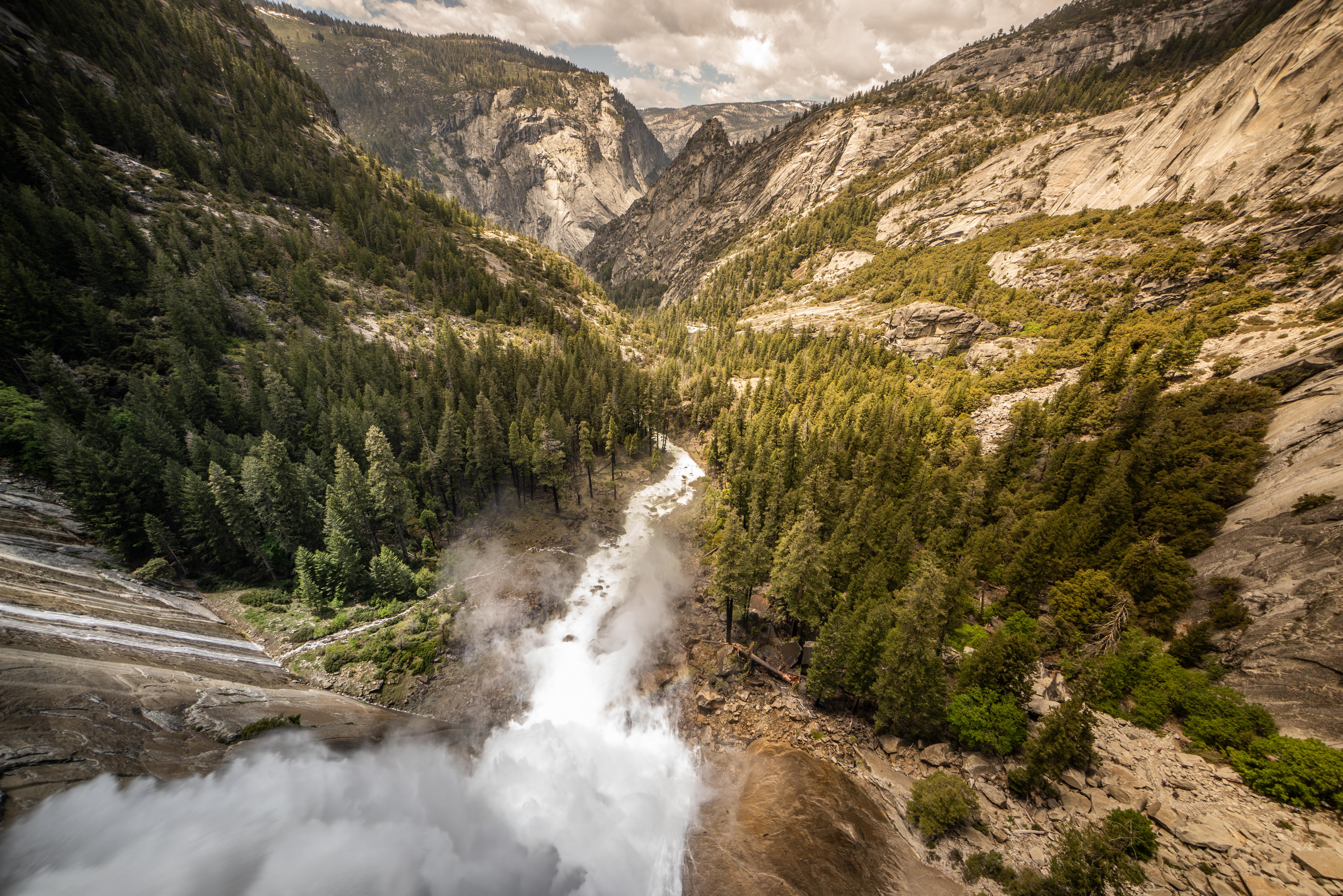 Nevada Falls during a 4 day backpacking trip to Half Dome last week r