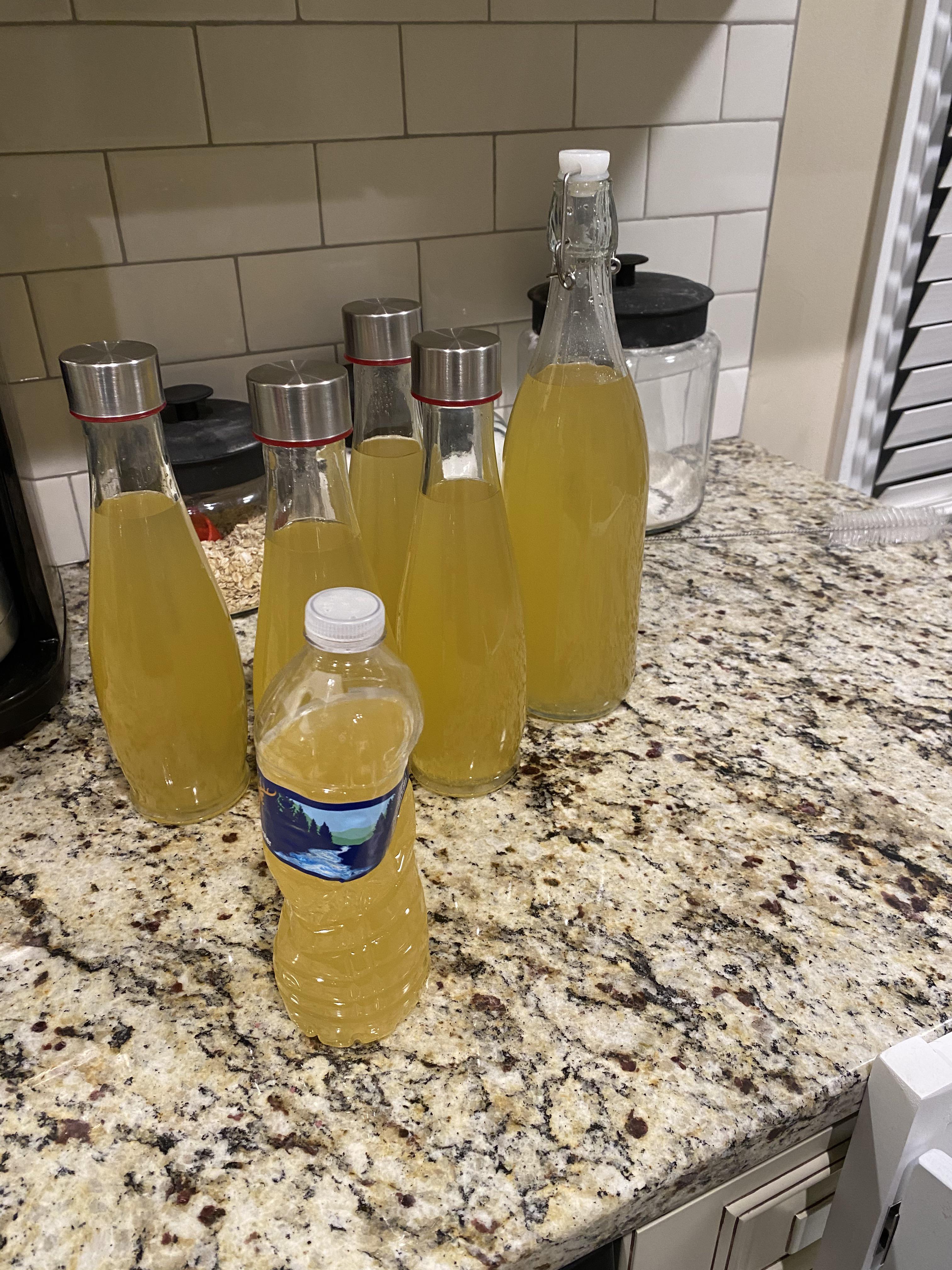 Bottled my first cider! Now just waiting for the carbonation to build
