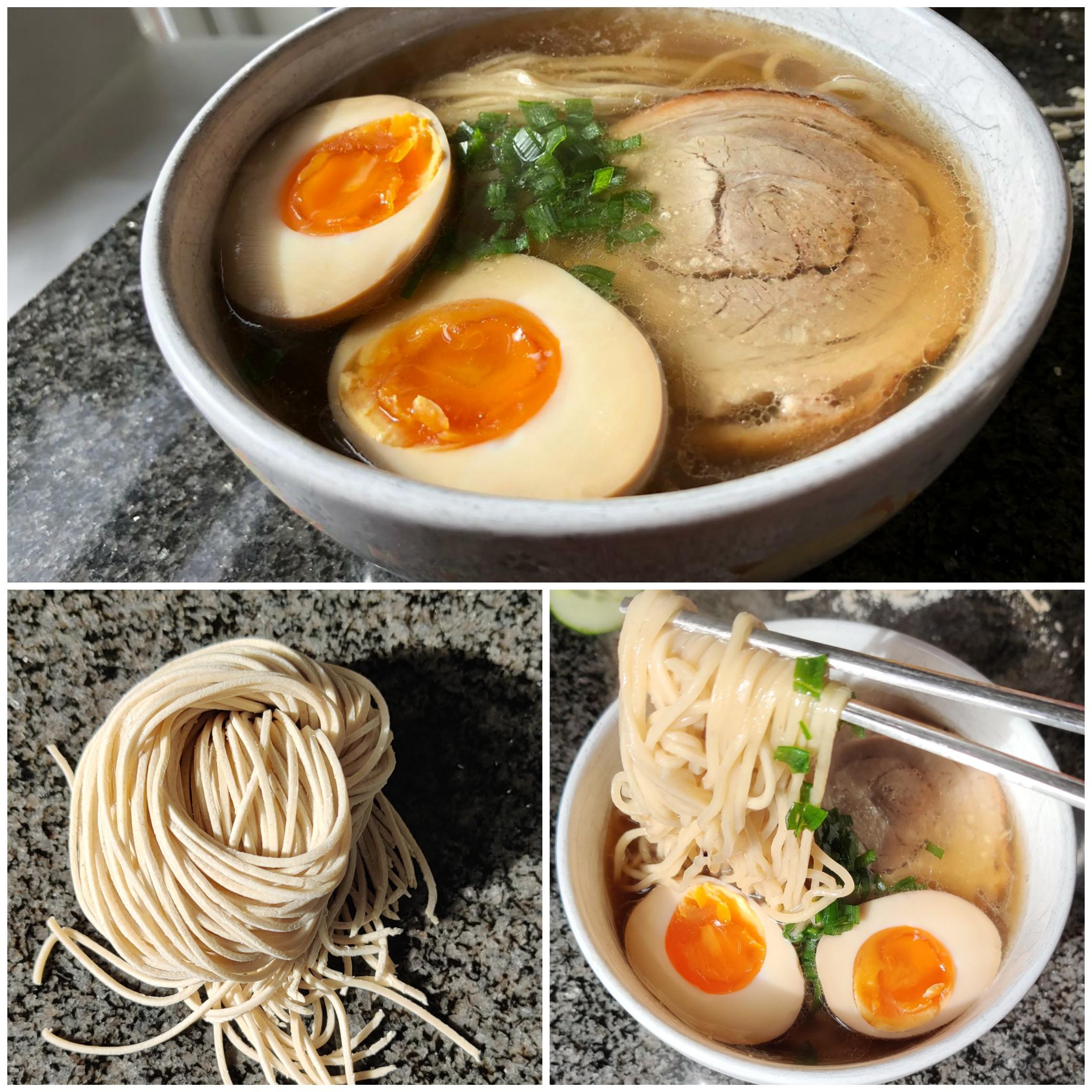 Pressure cooker shoyu ramen! (tori chintan) All homemade. r/ramen