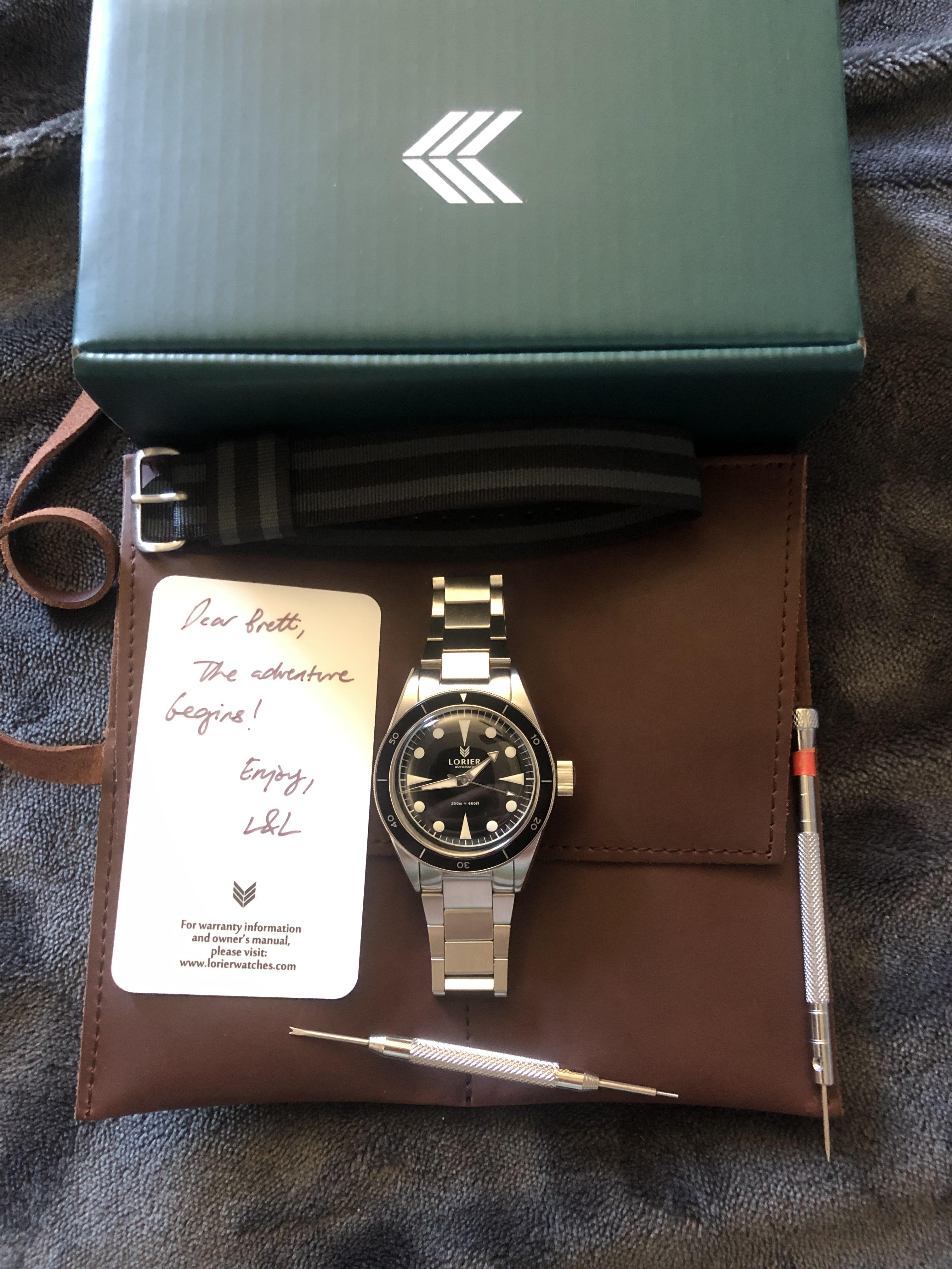 [Lorier Neptune] A throwback piece done right. r/Watches