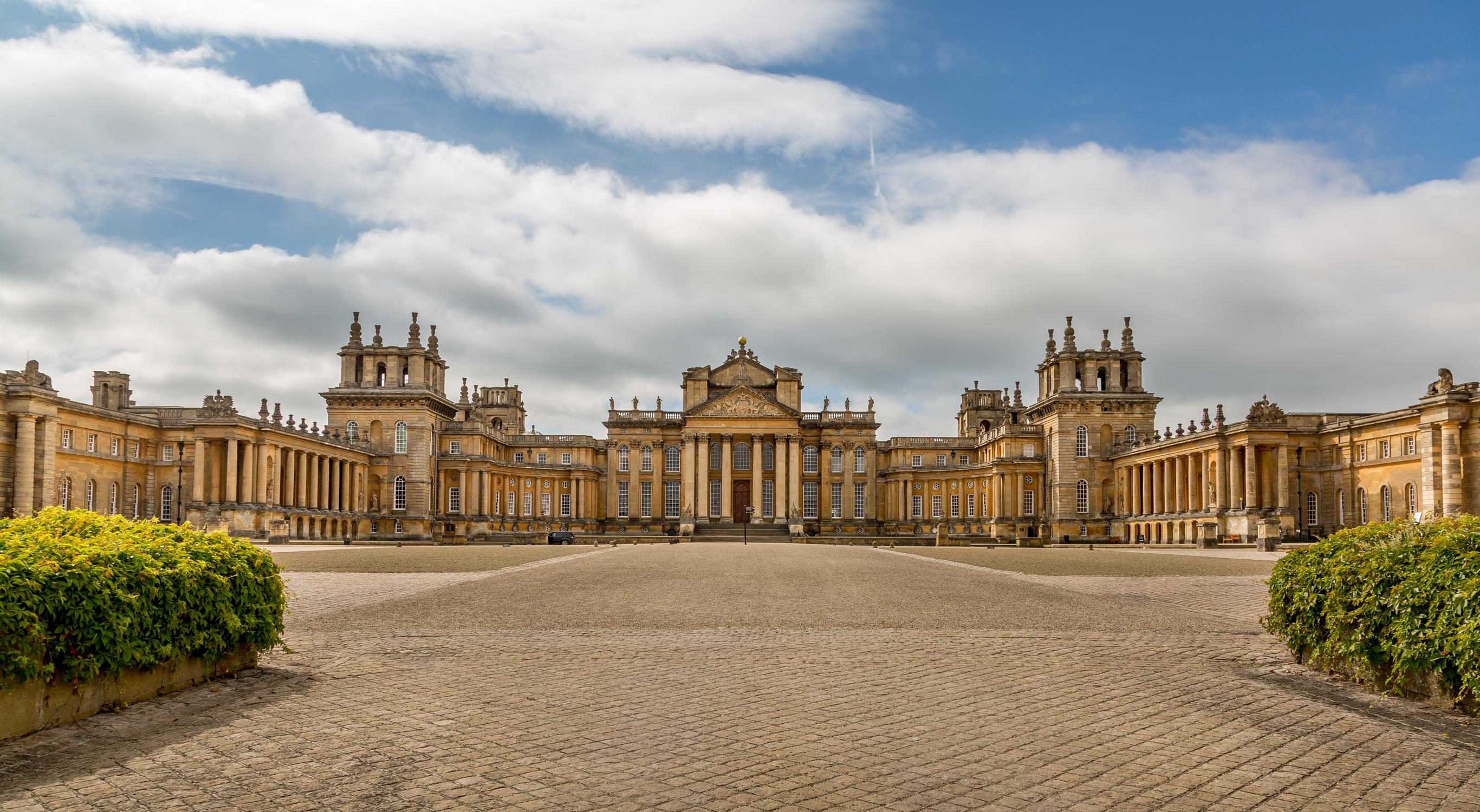 Blenheim Palace, UK. built 1705. Birthplace of Winston Churchill r