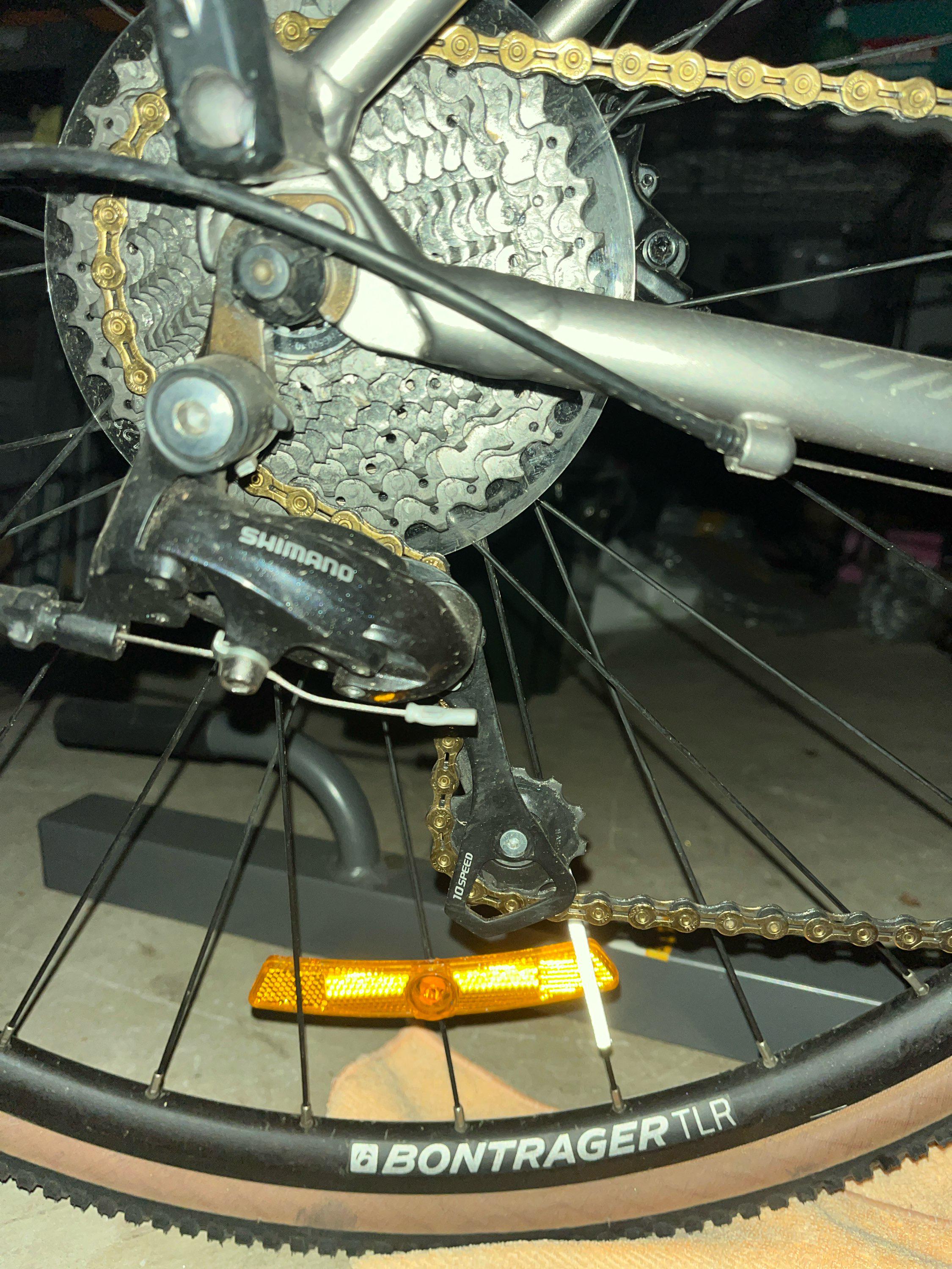 Noisy jockey wheels despite H adjust r/bikewrench