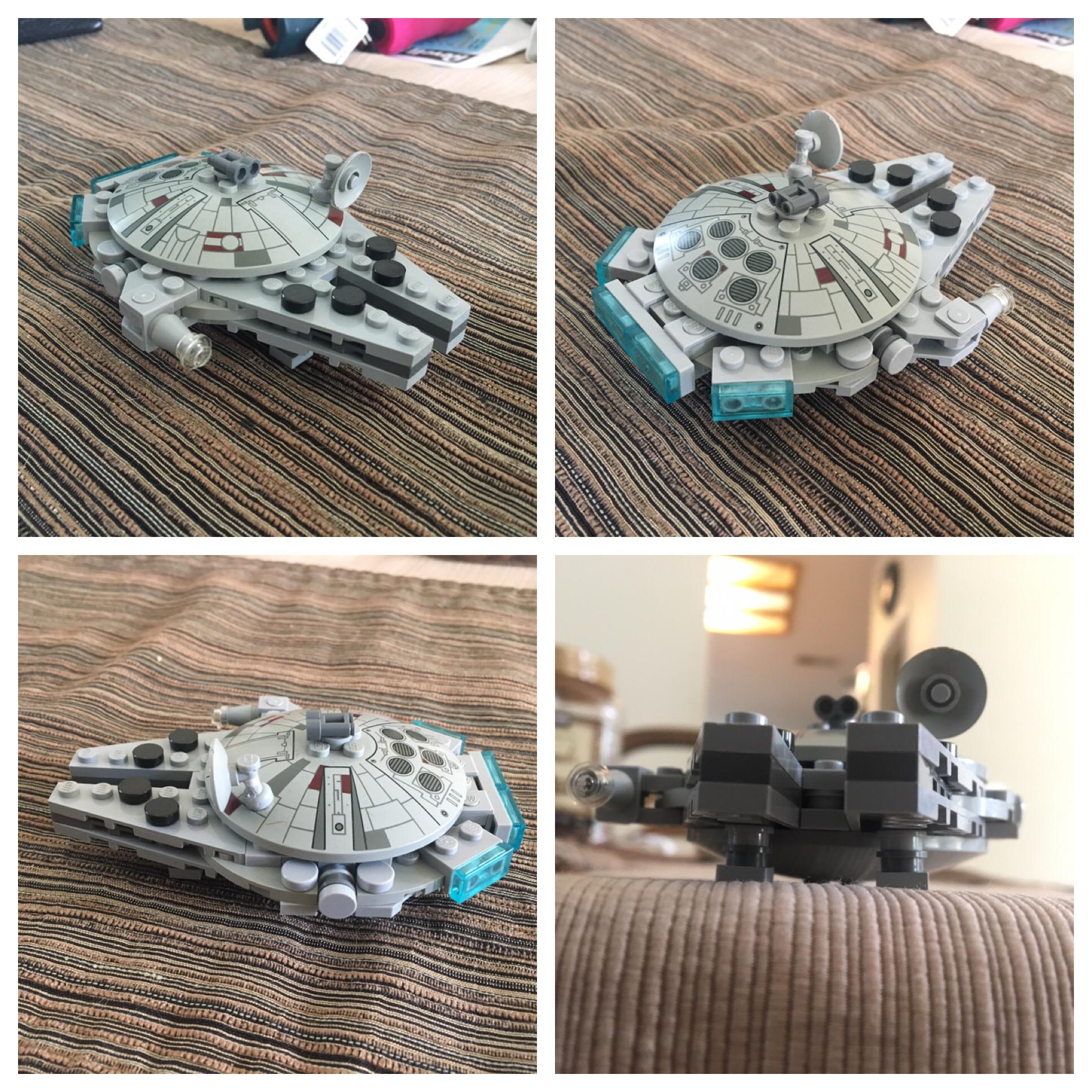 MiniScale Millennium Falcon r/lego