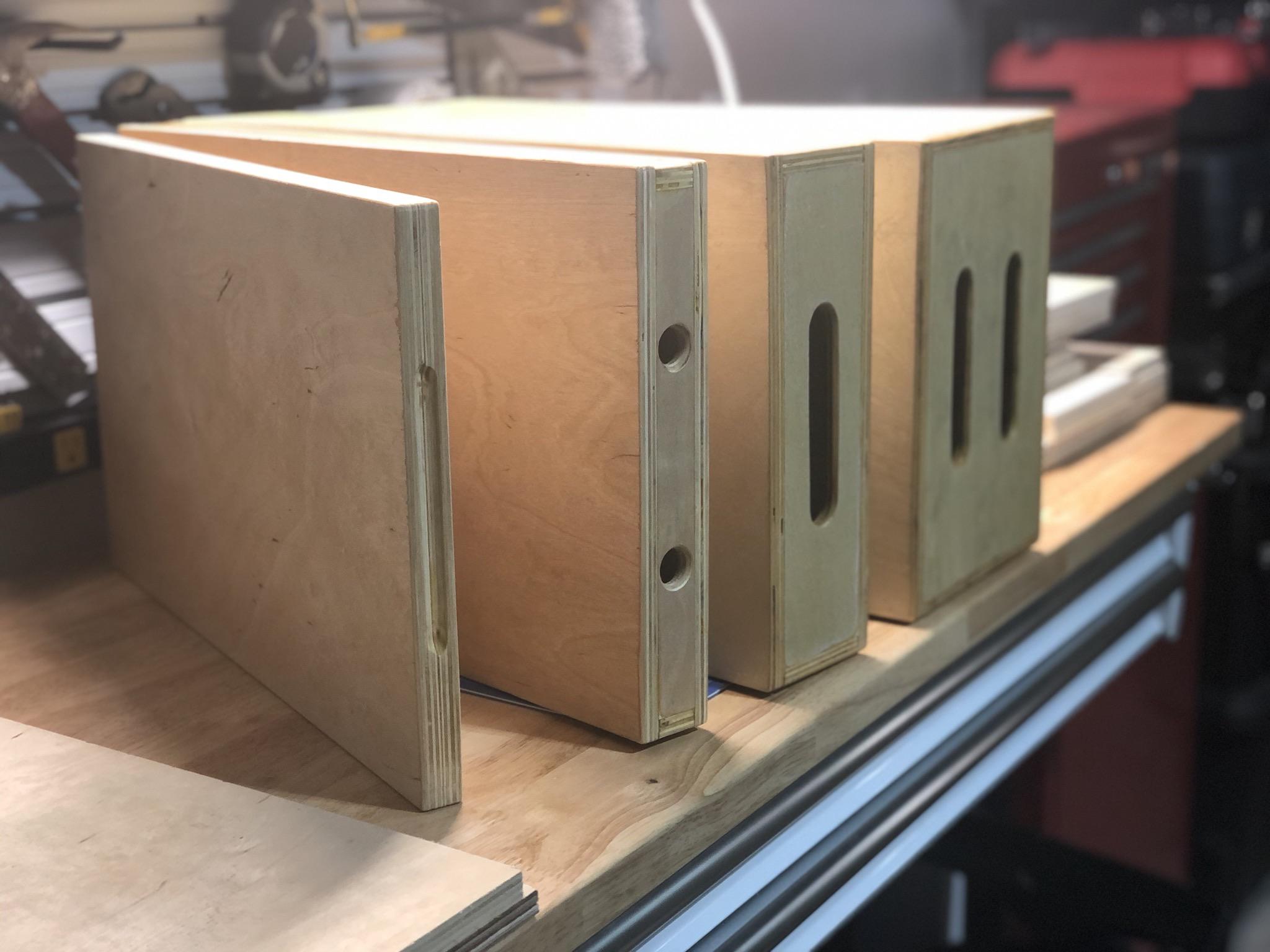 There I go making Apple boxes again! Thanks Covid19. r/Filmmakers