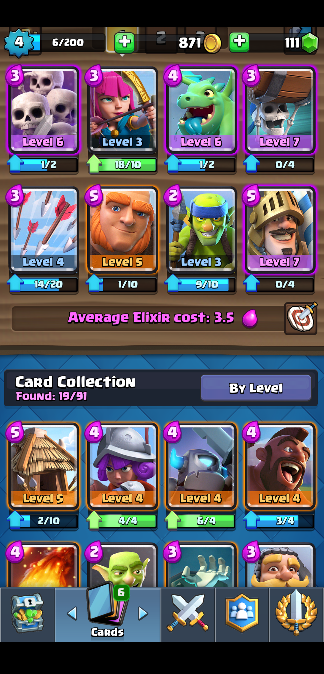 Hello everyone, just started out on clash royal a couple of days ago and i was wondering if you