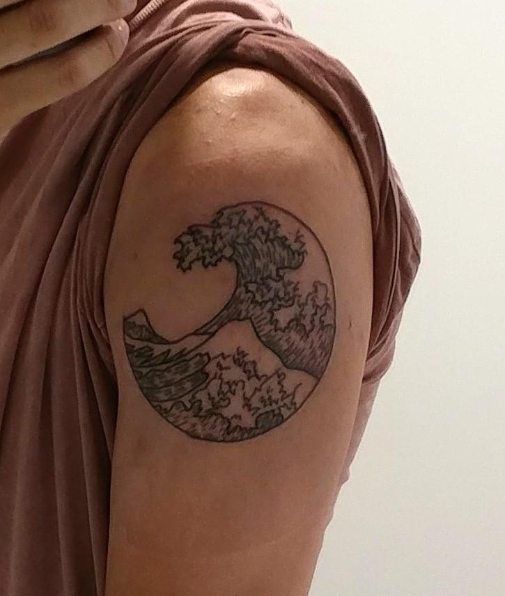 My first tattoo. Done by Elton Buchanan at Globus Tattoo Rotorua, NZ