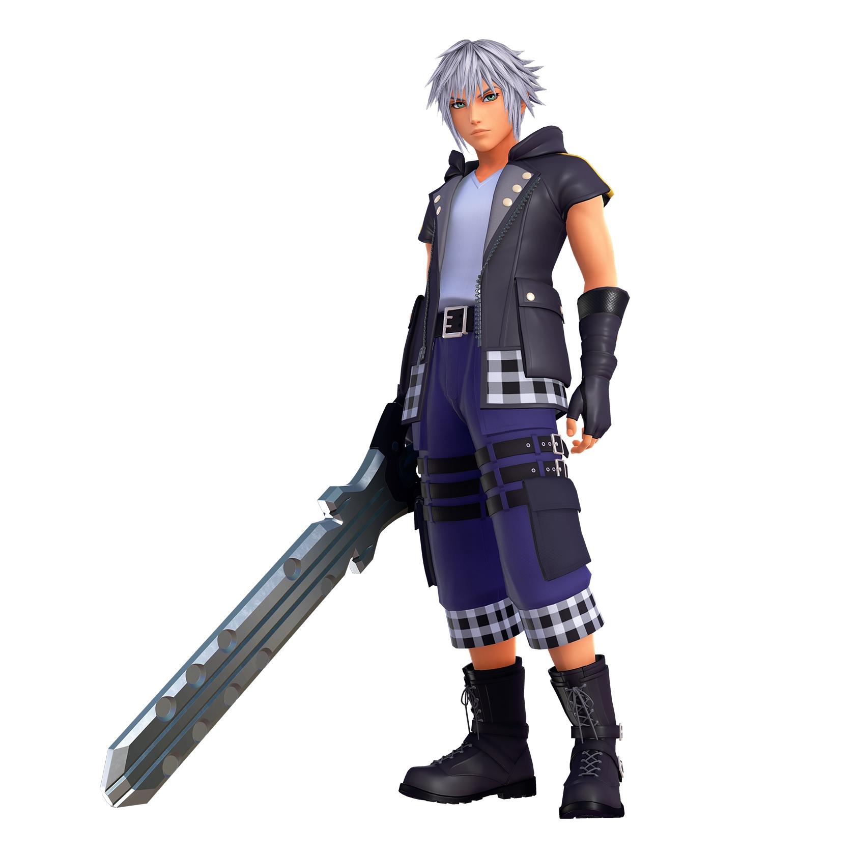 [KH3]Official Riku Render with Keyblade r/KingdomHearts