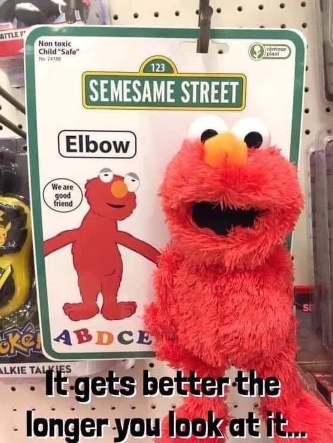 Thanks I hate knock off elmo r/TIHI