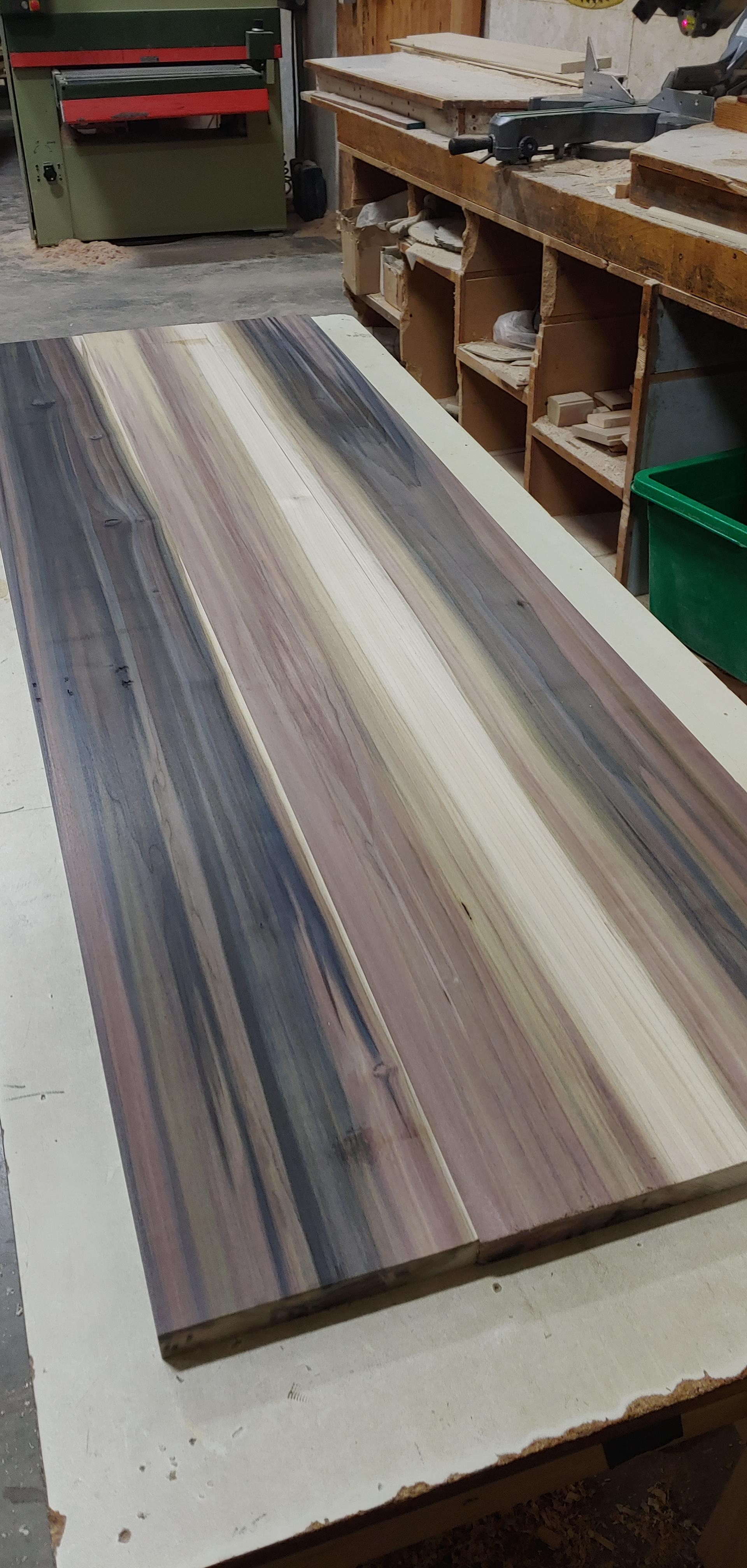 Only poplar, but pretty cool looking! r/woodworking