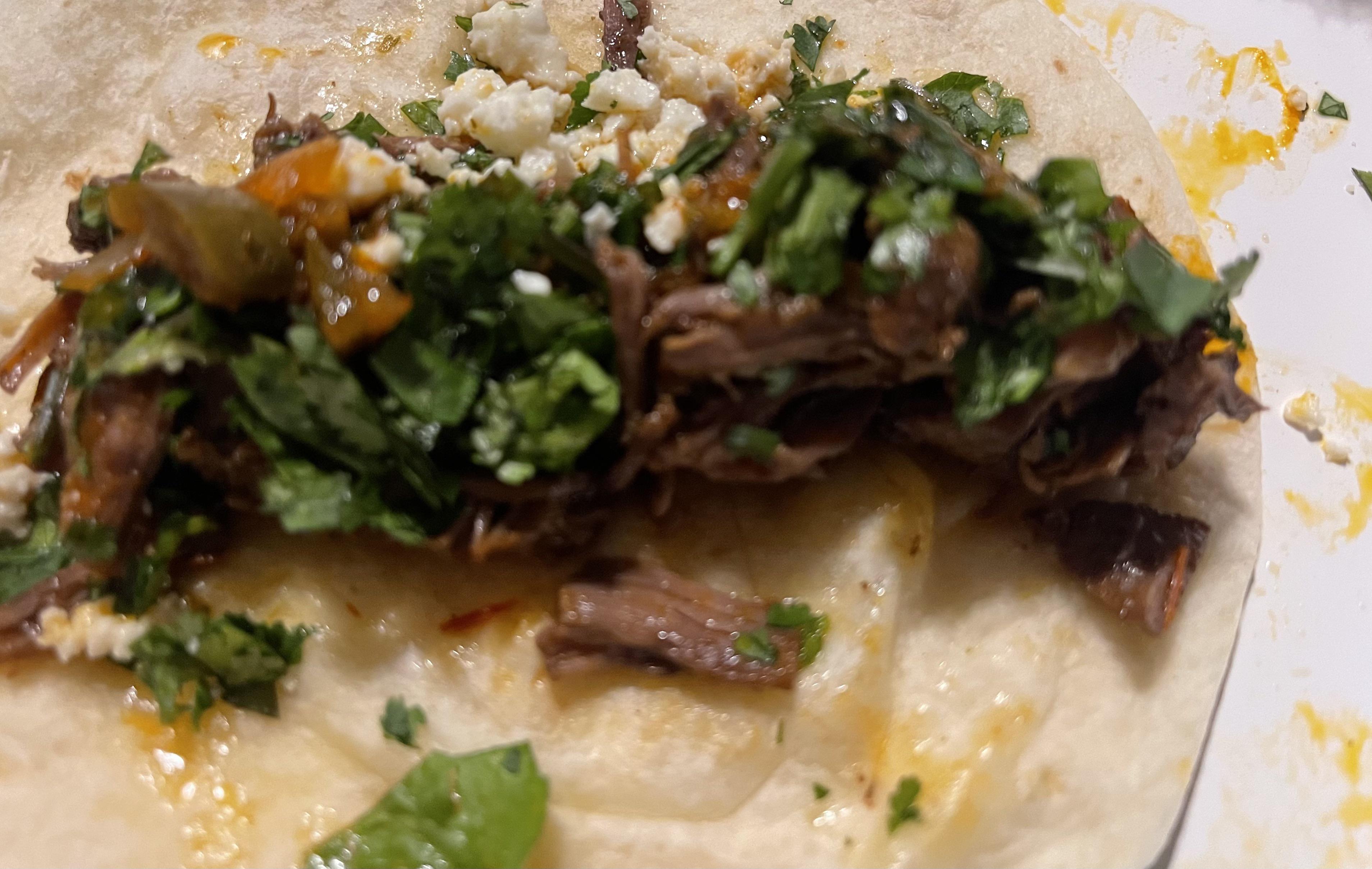 Chuck Roast Mexican style! Came out DELISH! Definitely adding to the