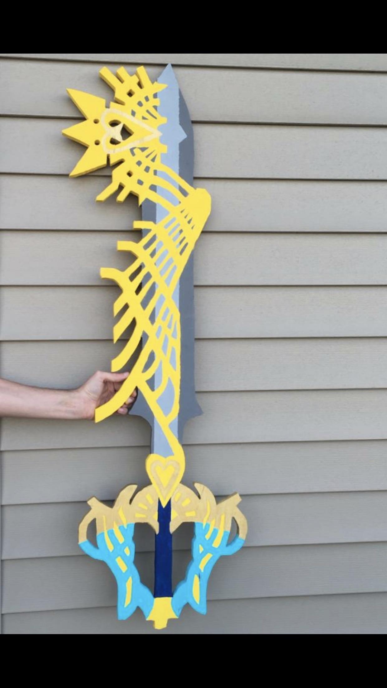 One of my creations. [KH1] ultimate weapon. r/KingdomHearts