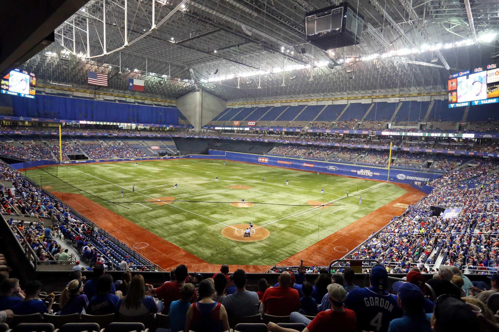 Alamodome. San Antonio, Texas (baseball configuration) r/stadiumporn