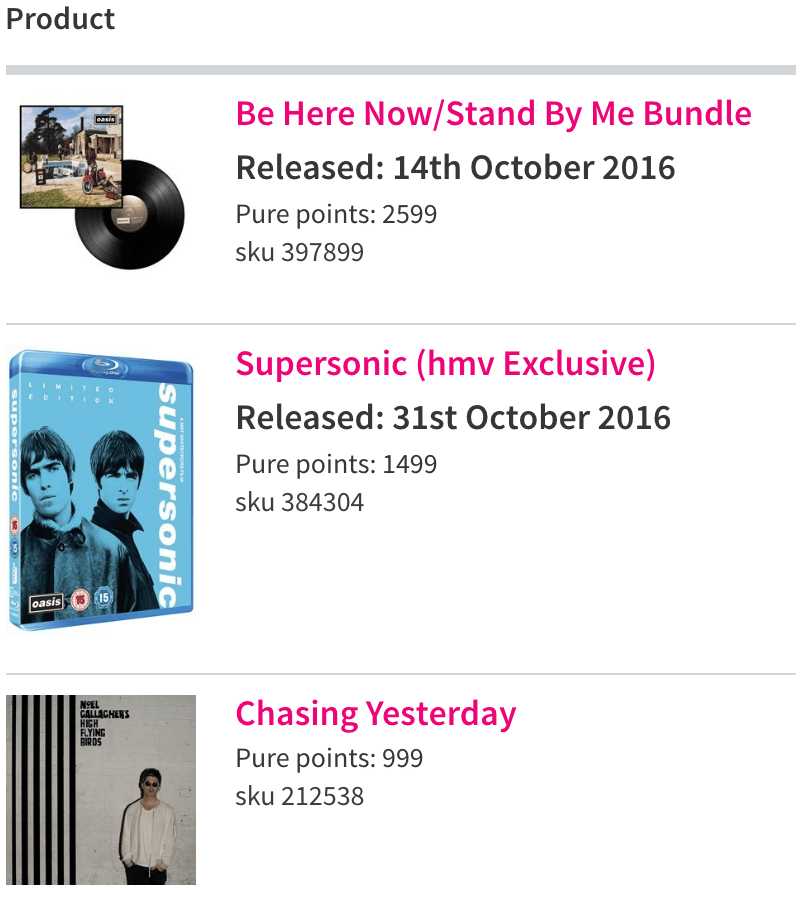 Finally placed my preorders! (Details in 1st Post) r/oasis