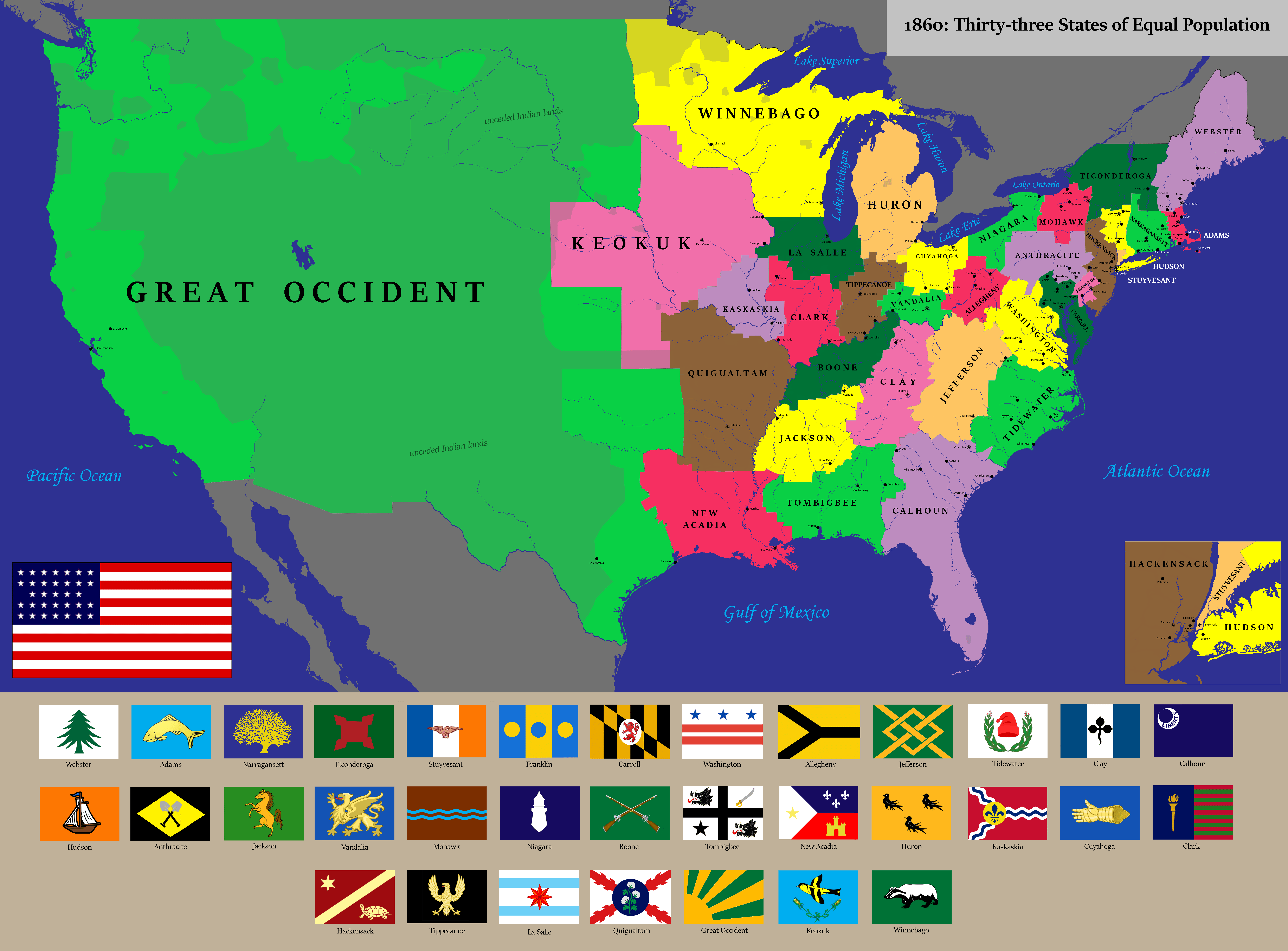List of U.S. states by population Simple English.