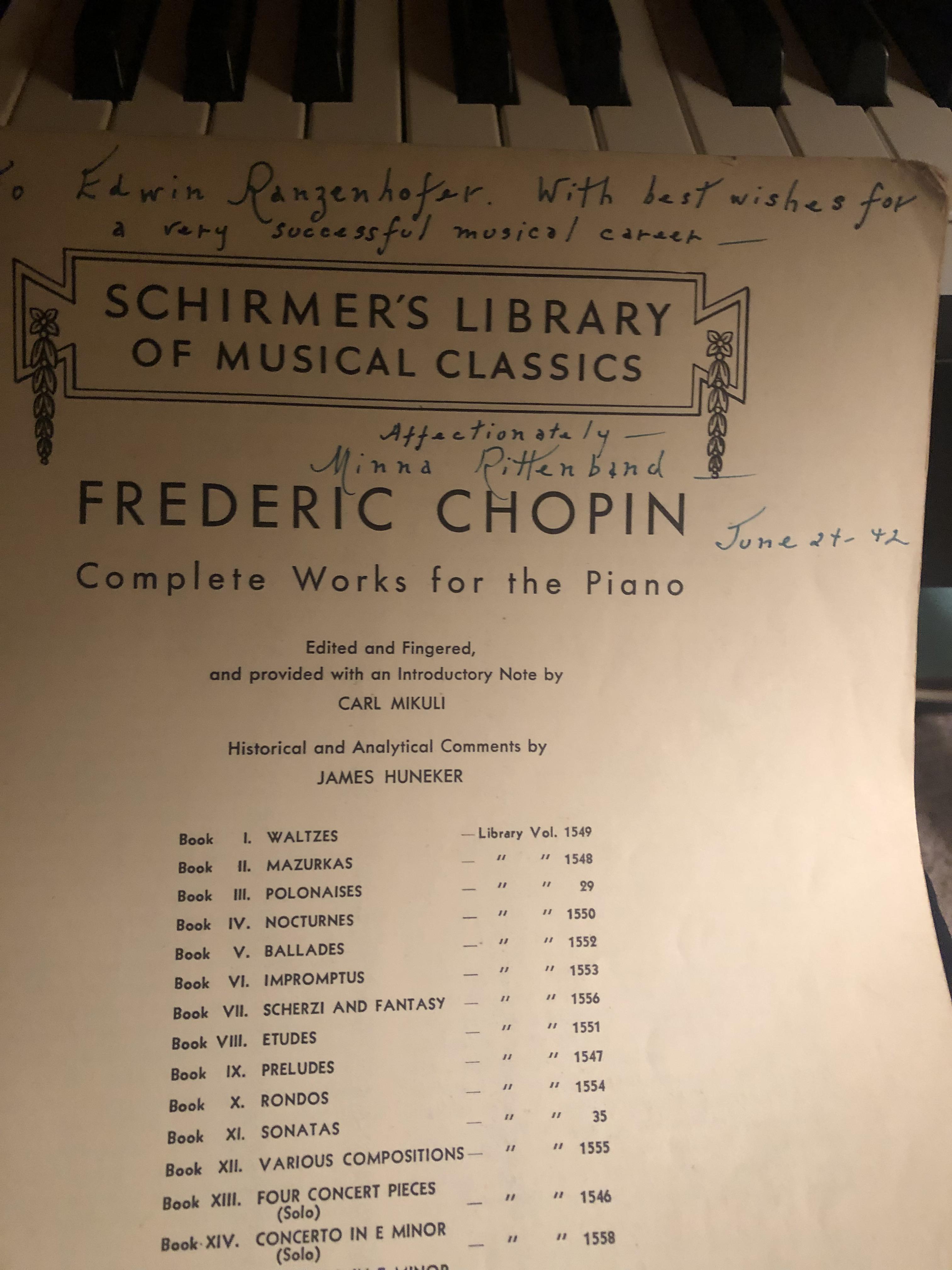 Always love finding this in old music books! r/piano