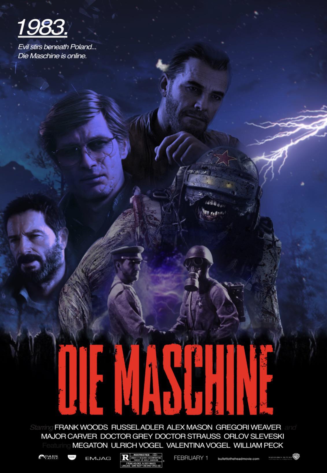 Die Maschine Movie Poster r/ColdWarZombies