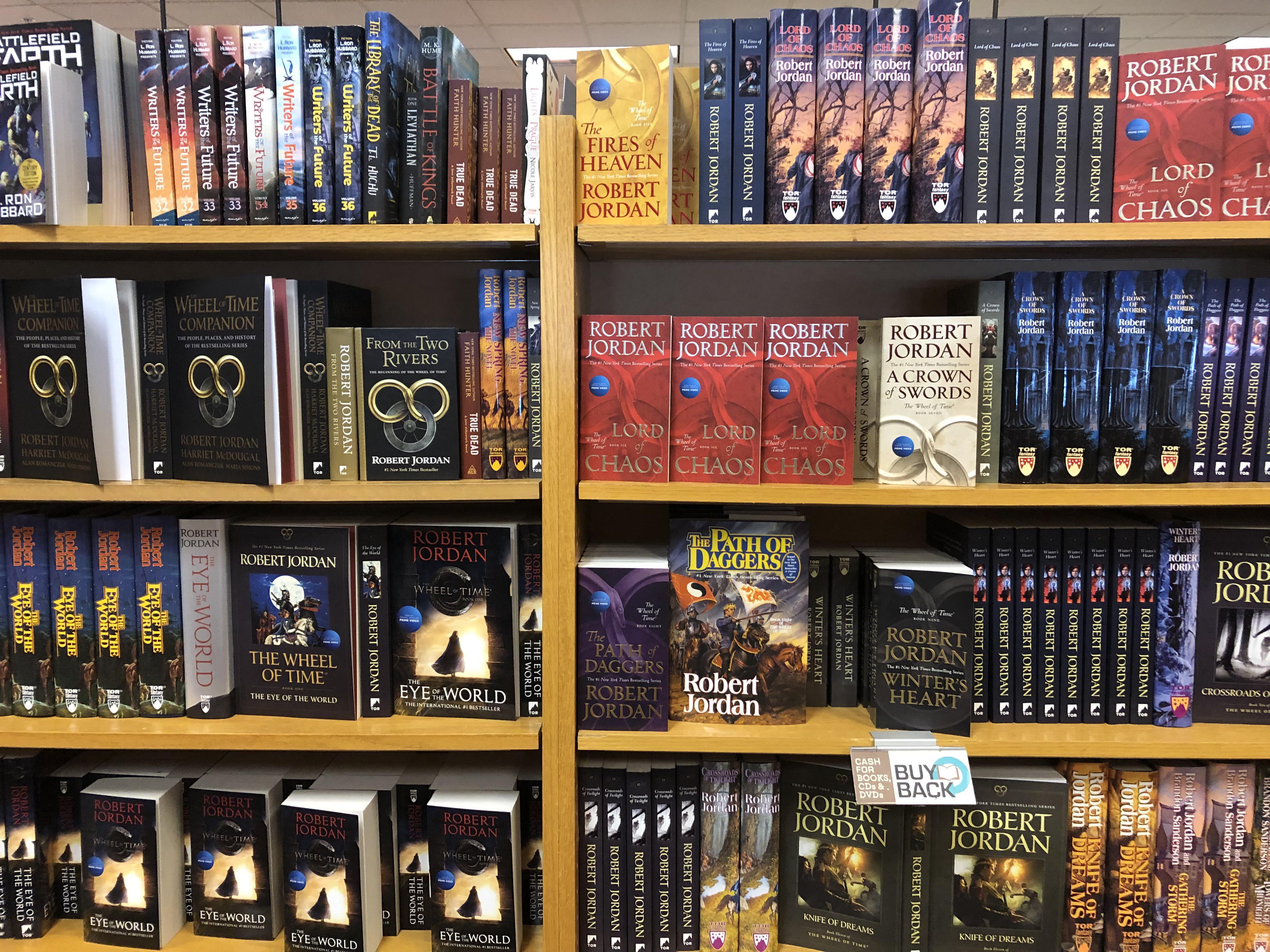 Never seen this much WoT in one bookstore (books a million)! Two whole