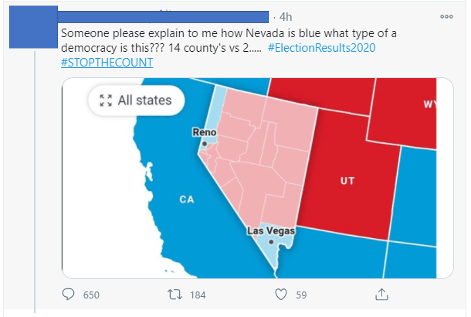 Nearly threequarters of Nevada's population live around Vegas. r