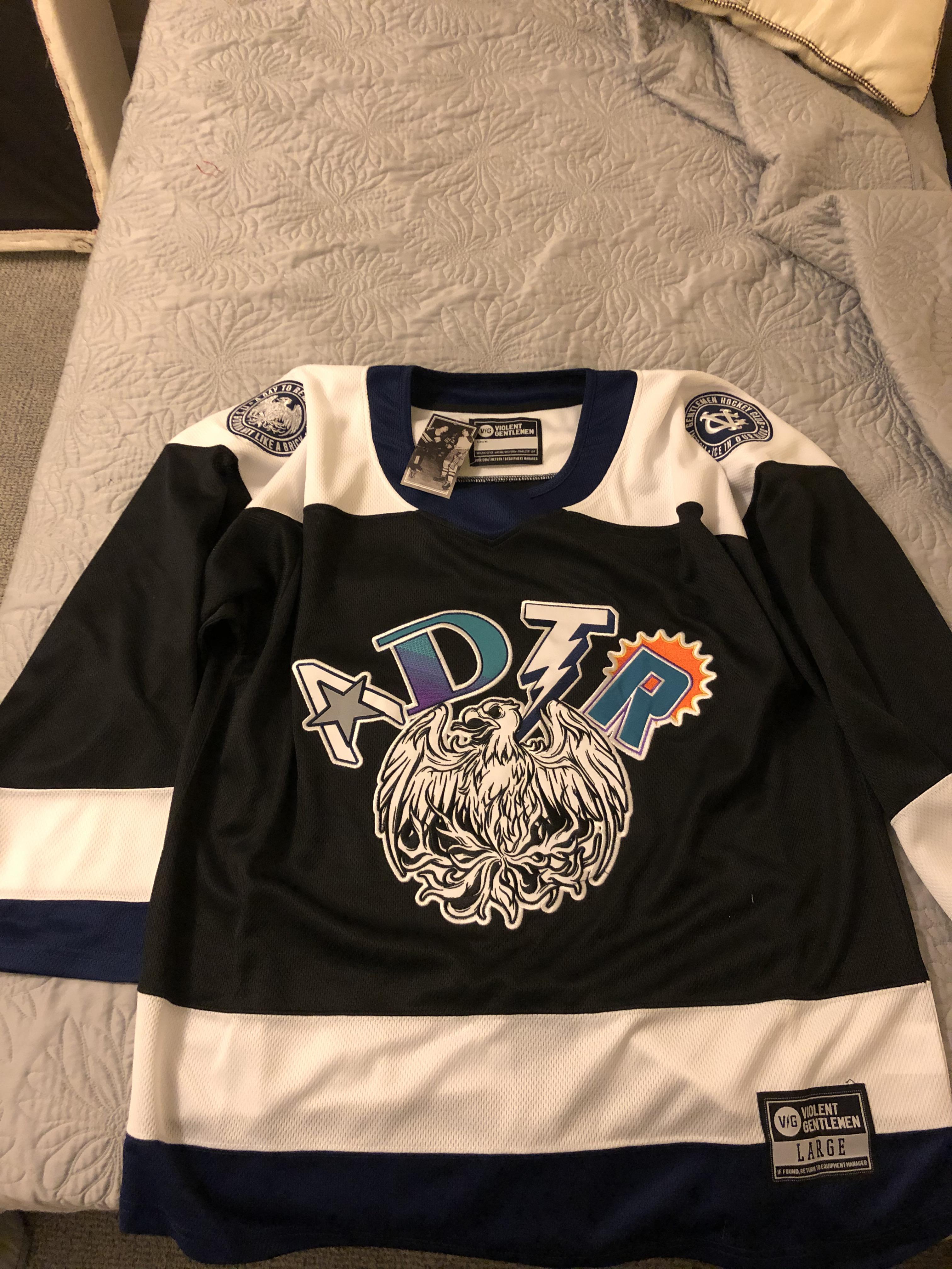 Not a team jersey, but it’s a hockey jersey from my favorite band none