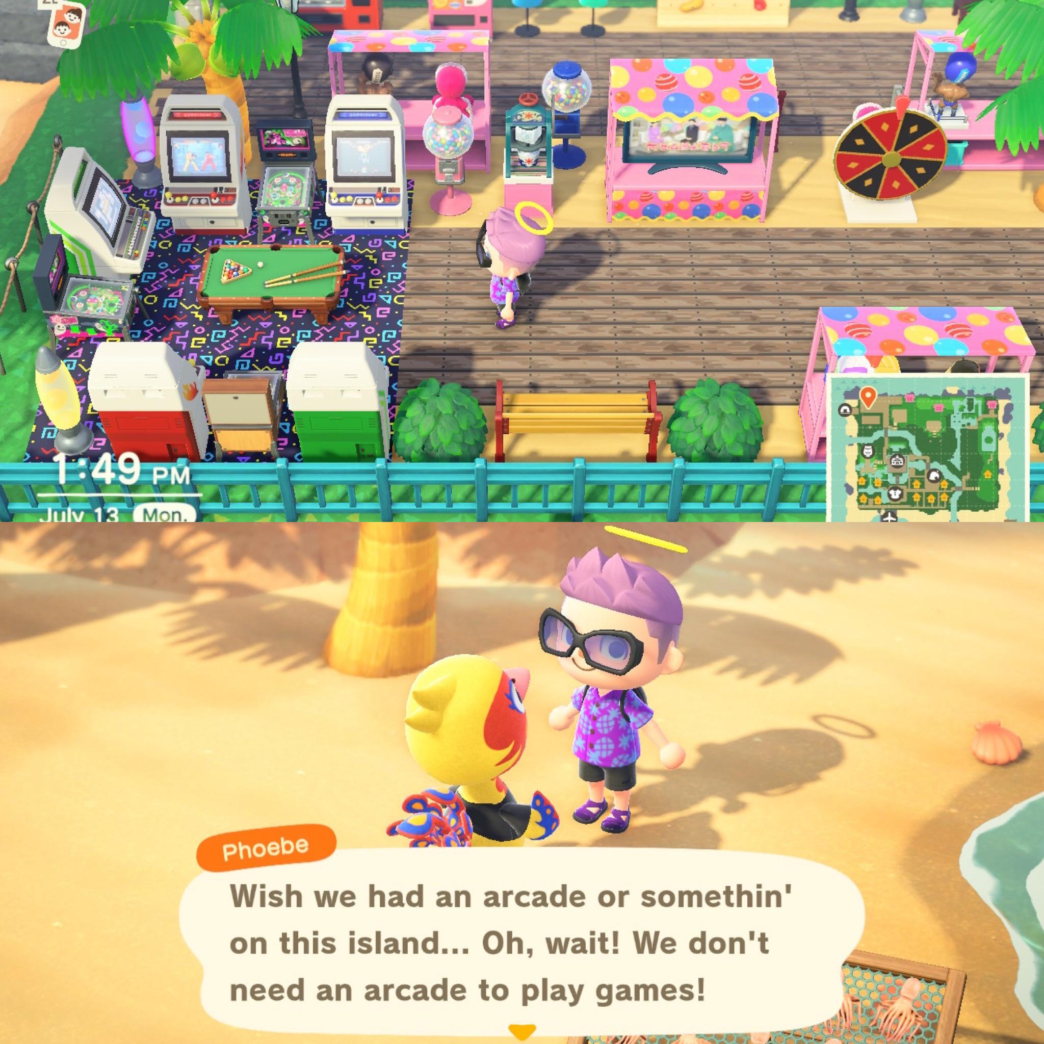 Animal Crossing My island is powered by sunfish nature's solar
