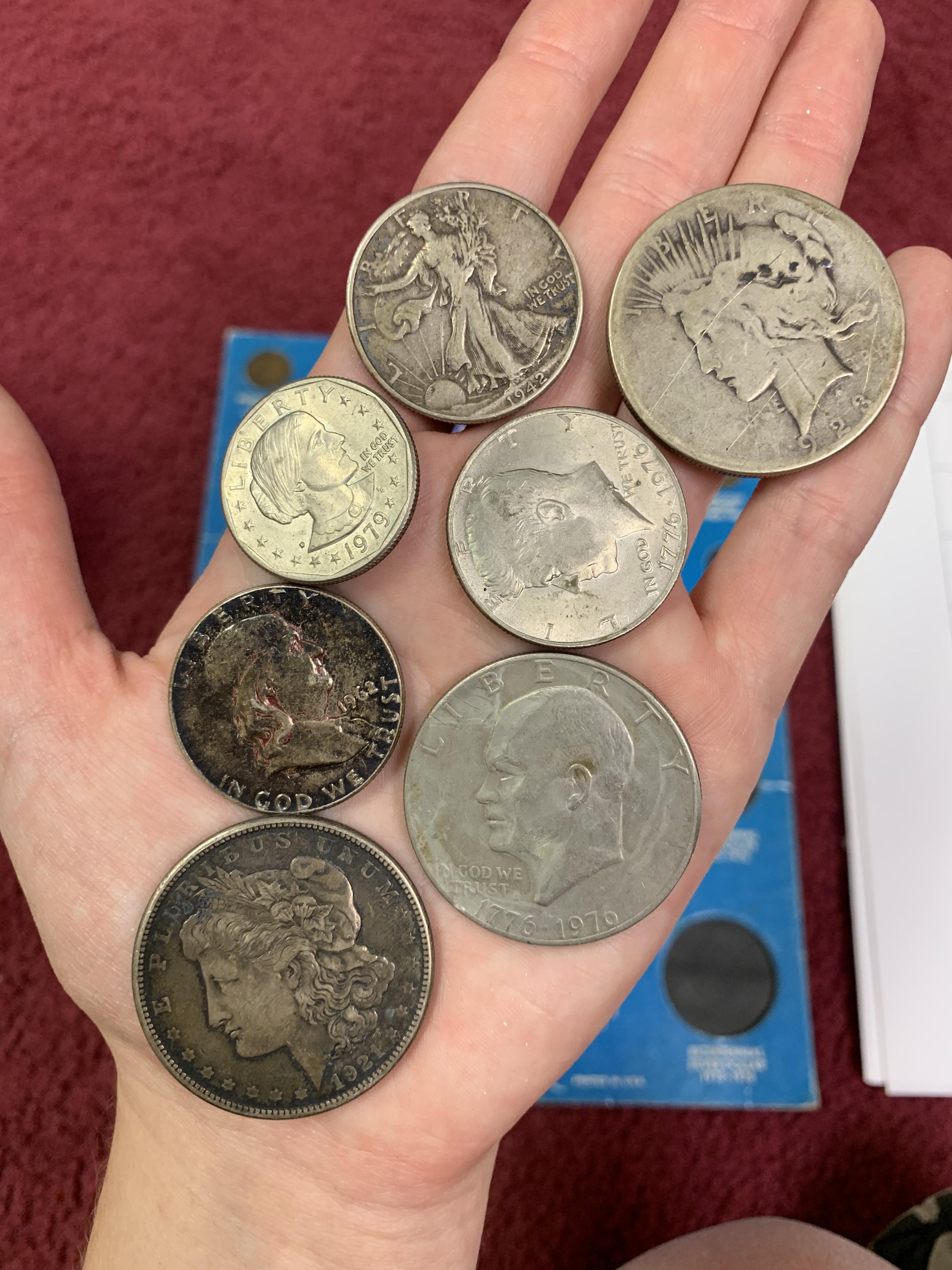 Help! Coins found... curious to see if they’re rare coins