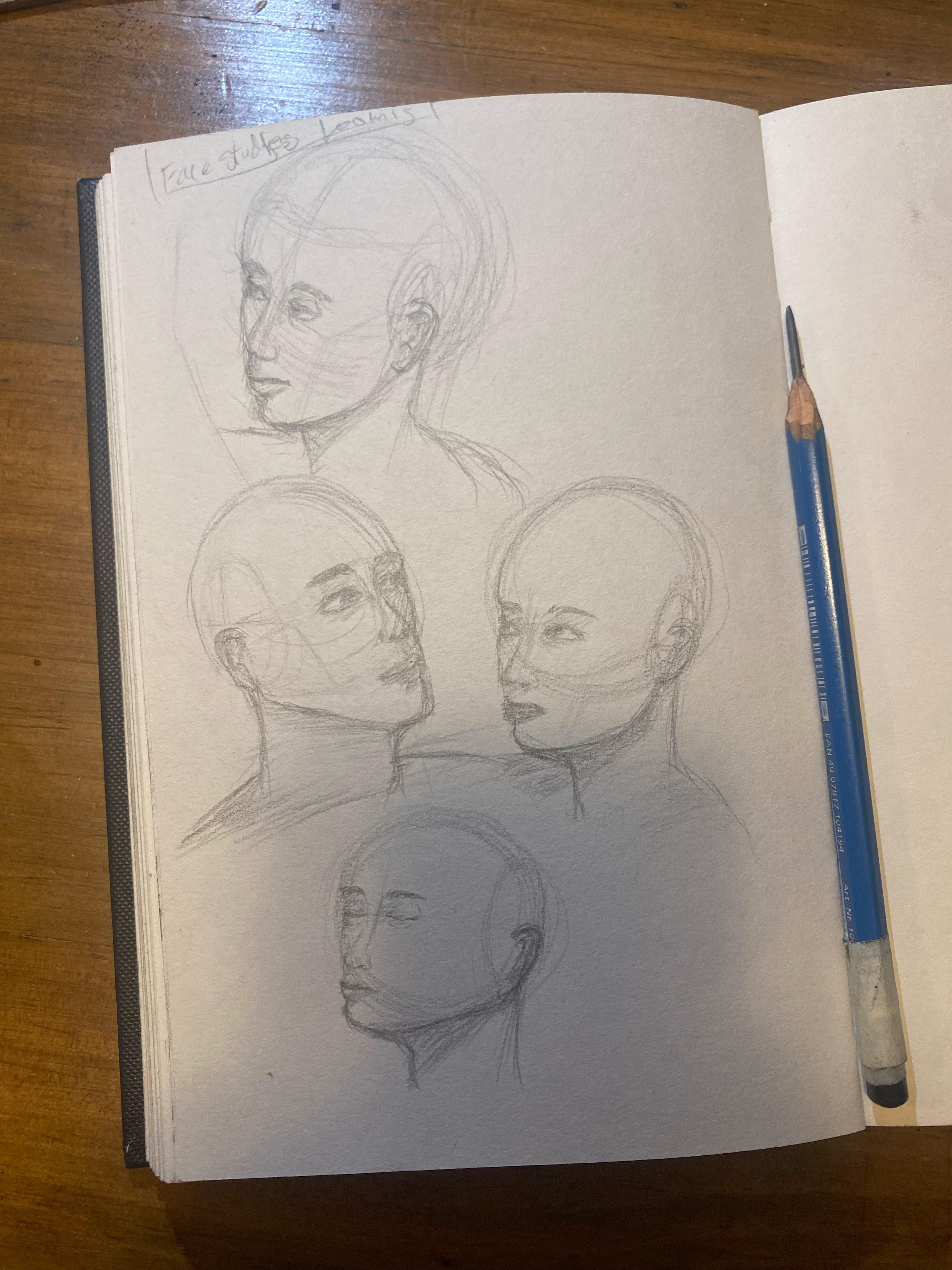 Can anyone give me critiques on my head construction, I’m trying to