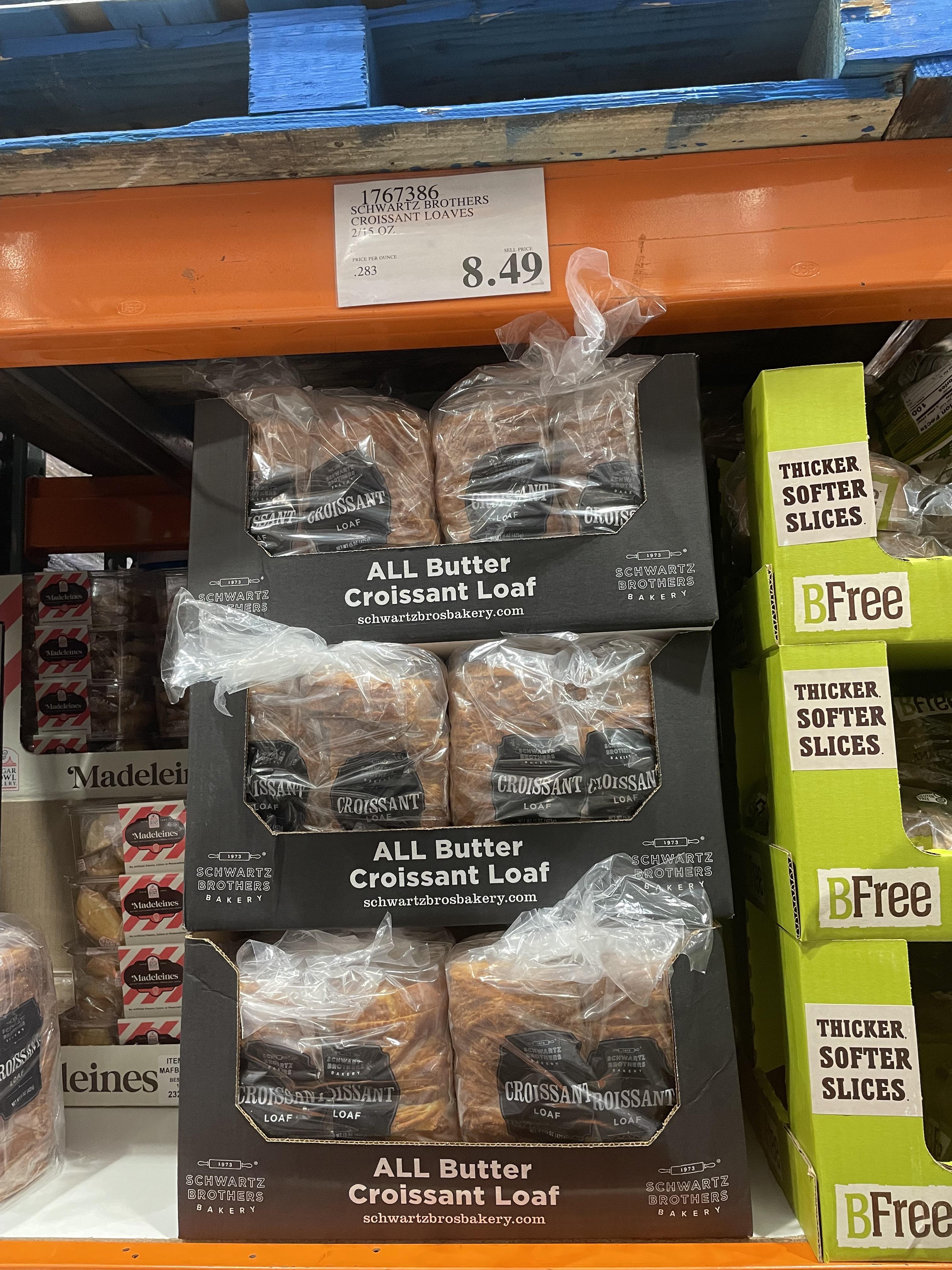 So Delicious Croissant Loaf from Schwartz Brothers Bakery r/Costco