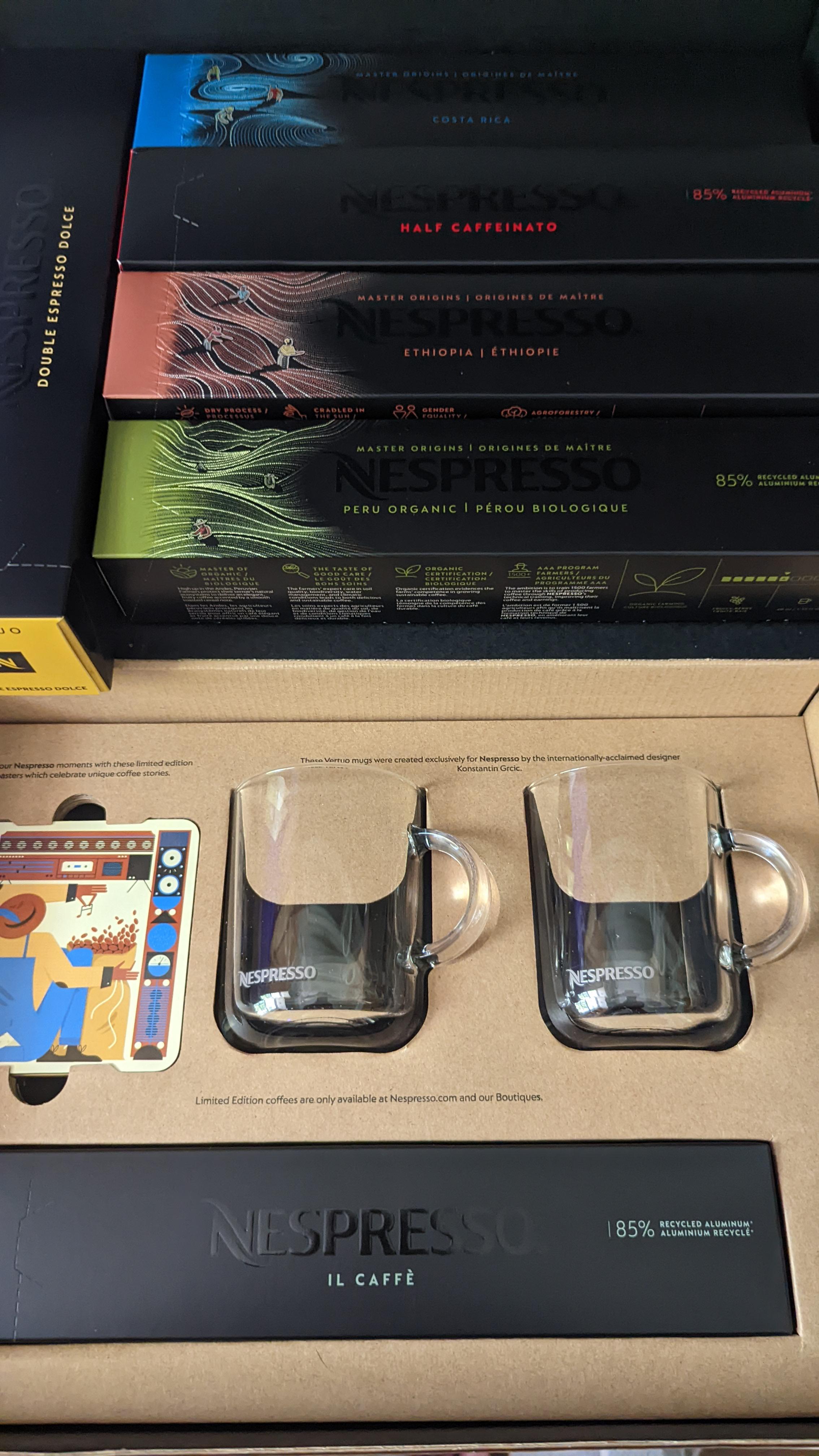 First Online Order Great Free Gift r/nespresso