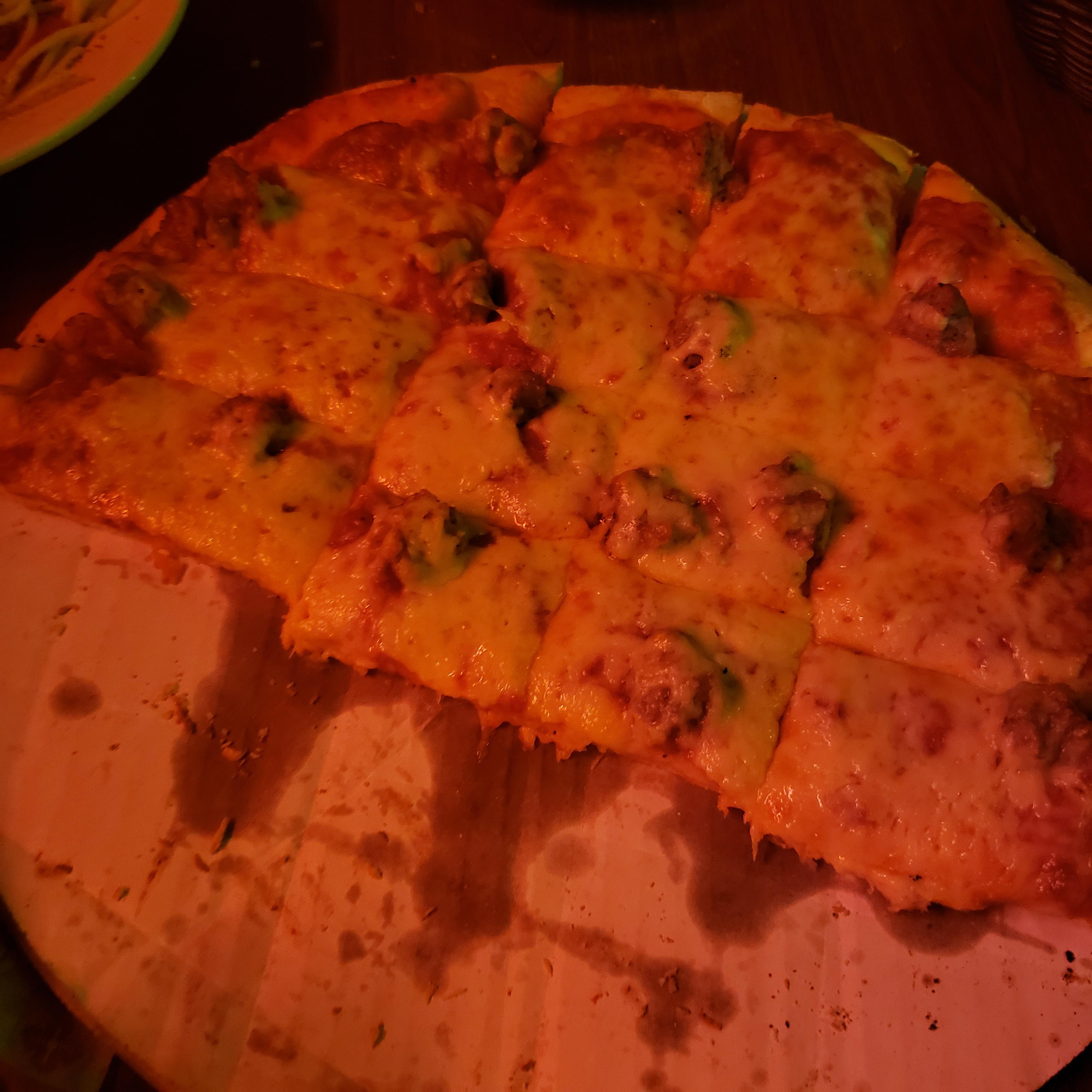 The Ambassador. Houghton, MI. Pepperoni and sausage. r/Pizza