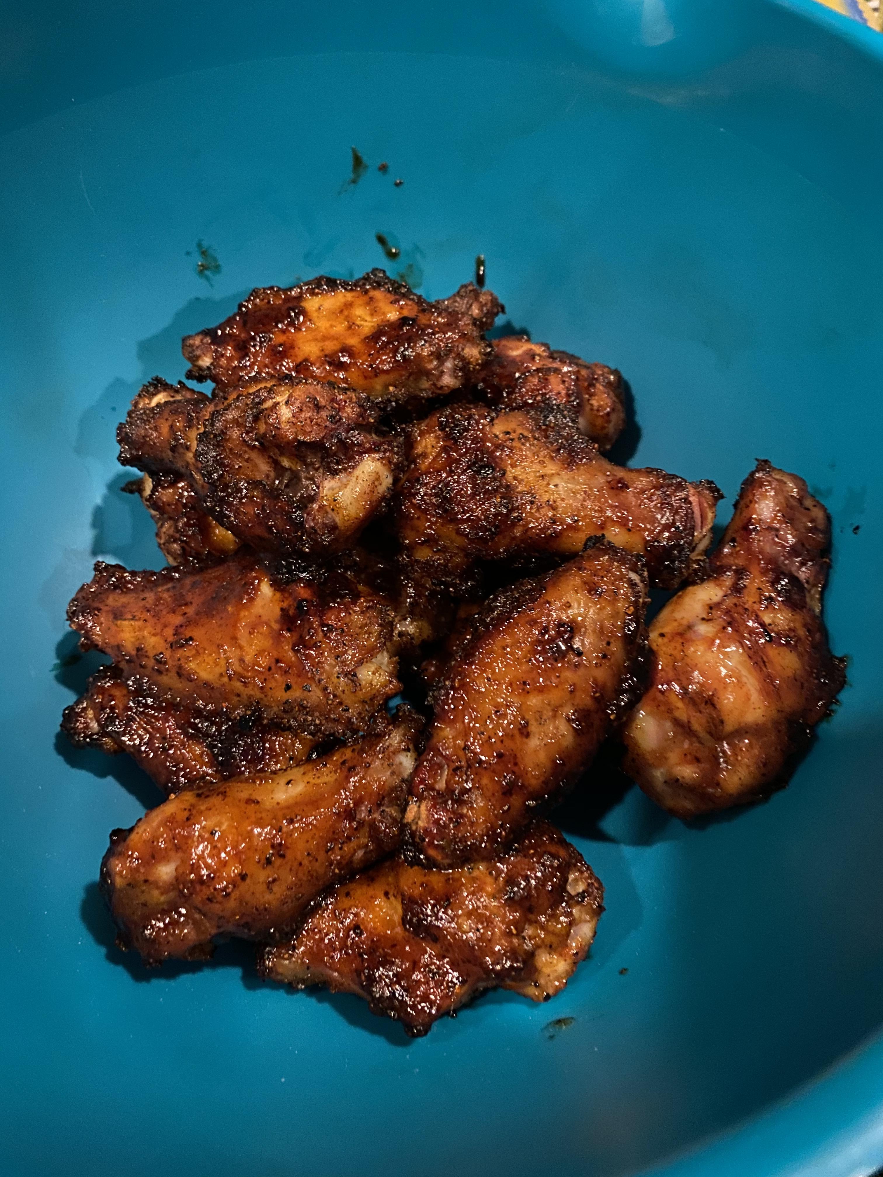 Chicken Wings X Meat Church Holy Gospel/Honey Hog r/Traeger