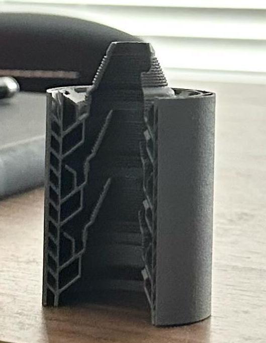 Cutaway of a CAT suppressor from one of their videos : r/NFA
