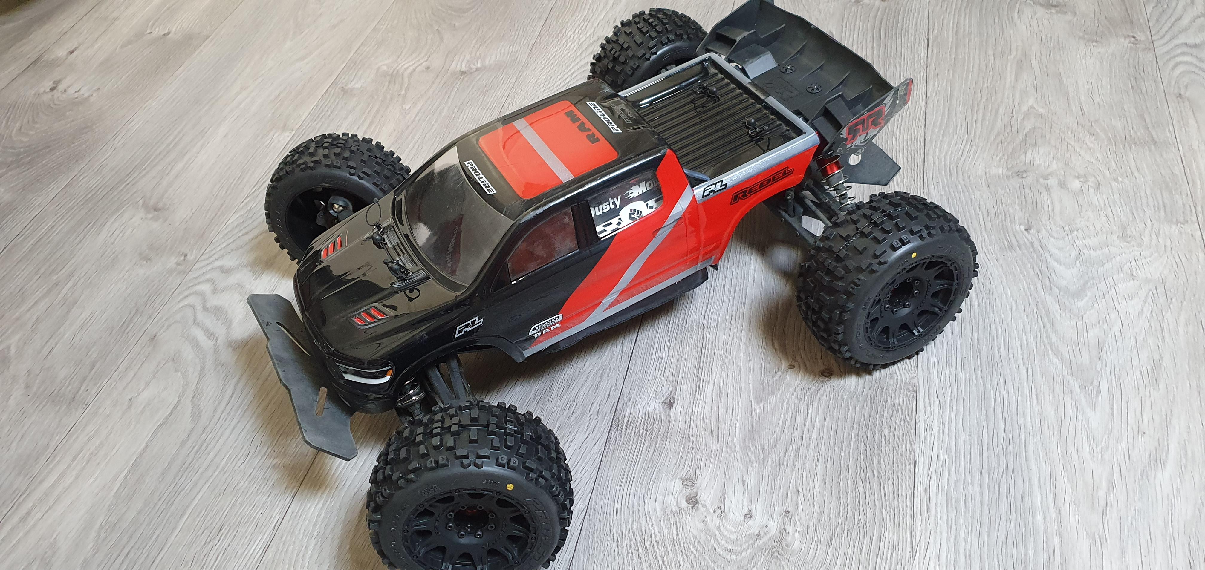 My Arrma Talion rocking some new treads : r/rccars