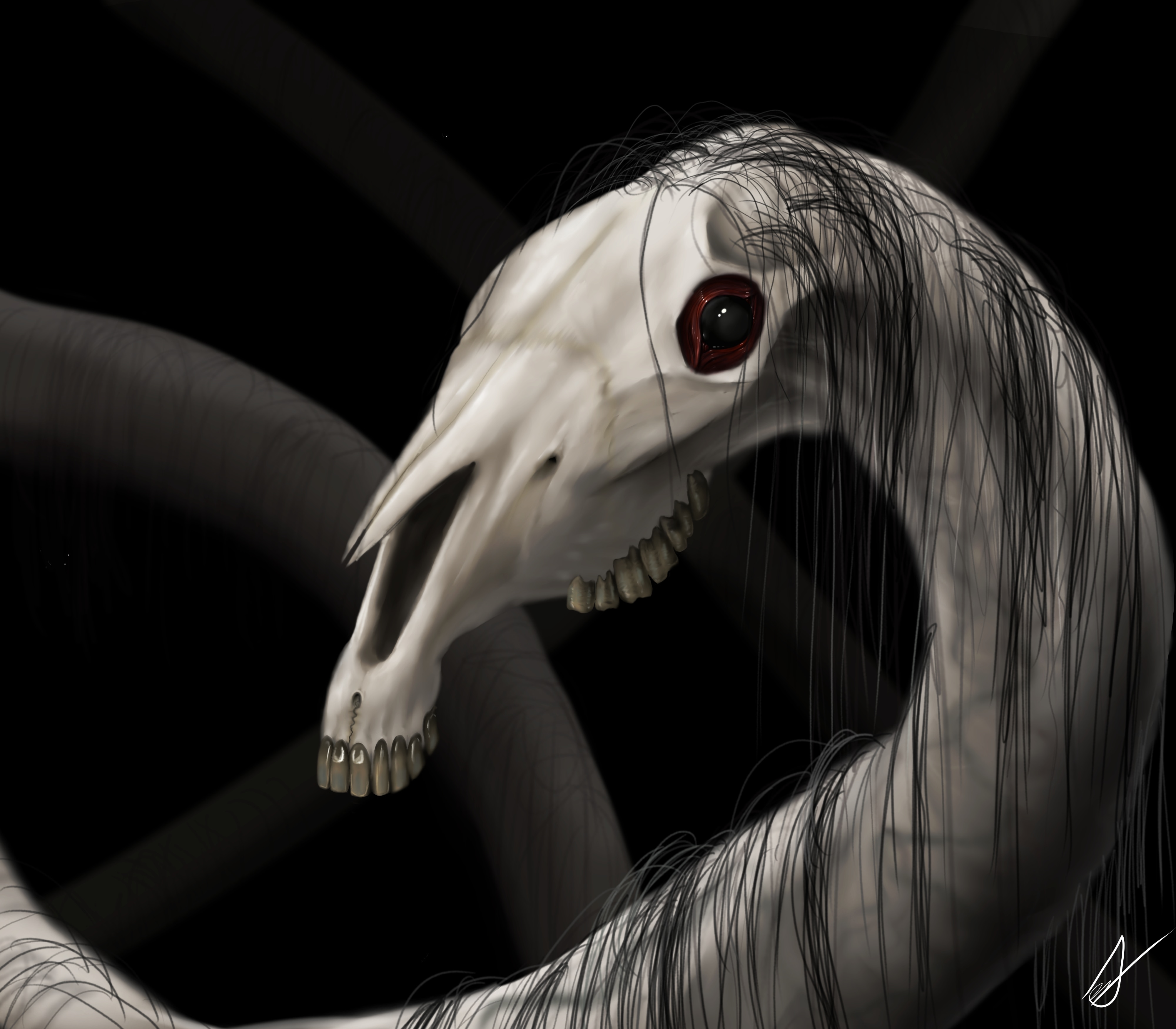 Long Horse fanart r/TrevorHenderson