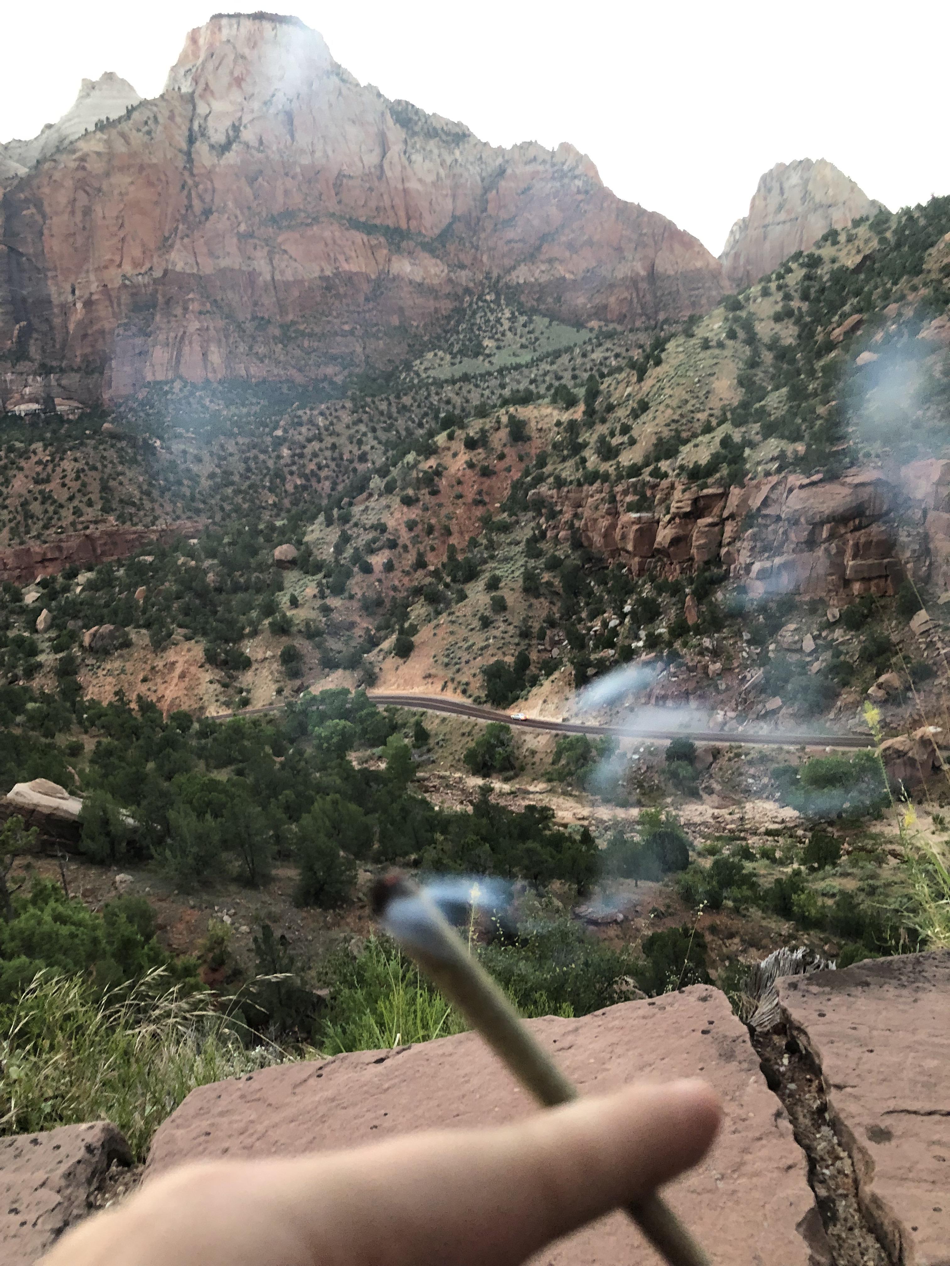 Getting high and high in altitude in all of the state parks I can hit