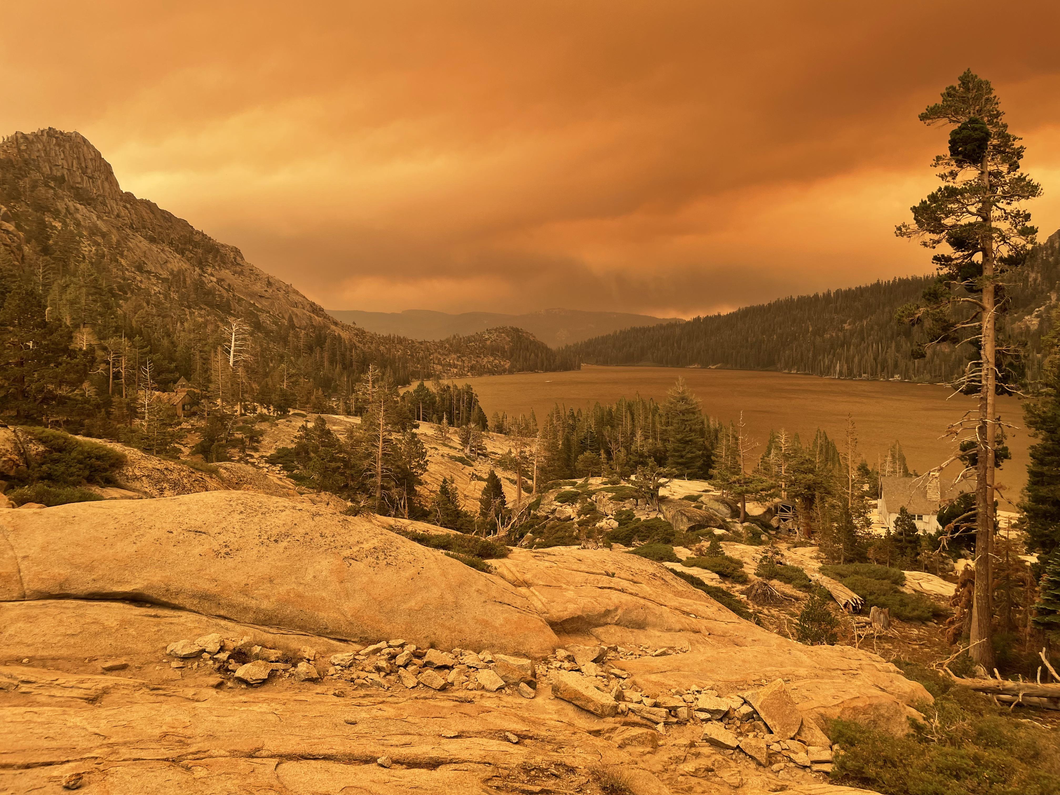 Echo Lake, from Tuesday r/tahoe