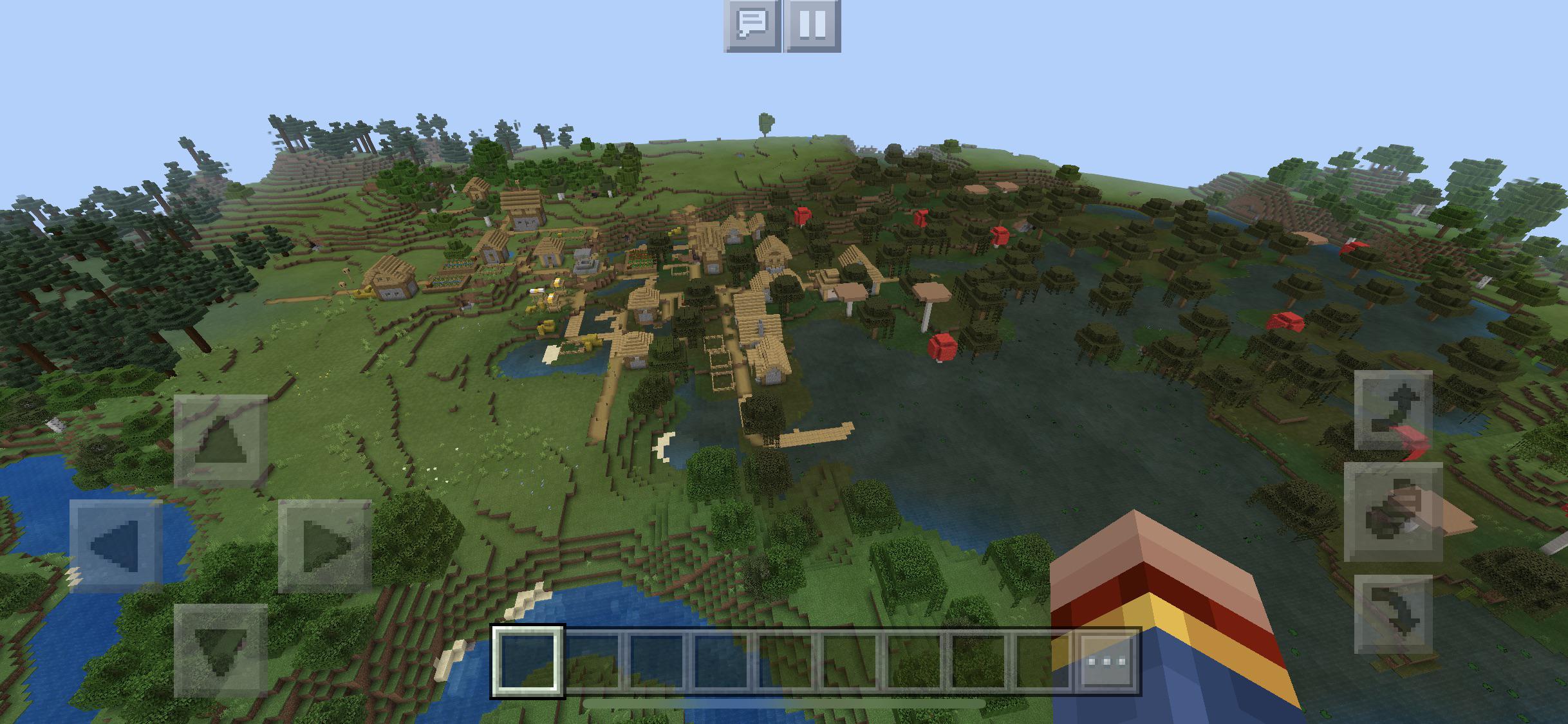 Interesting swamp village spawn r/Minecraft