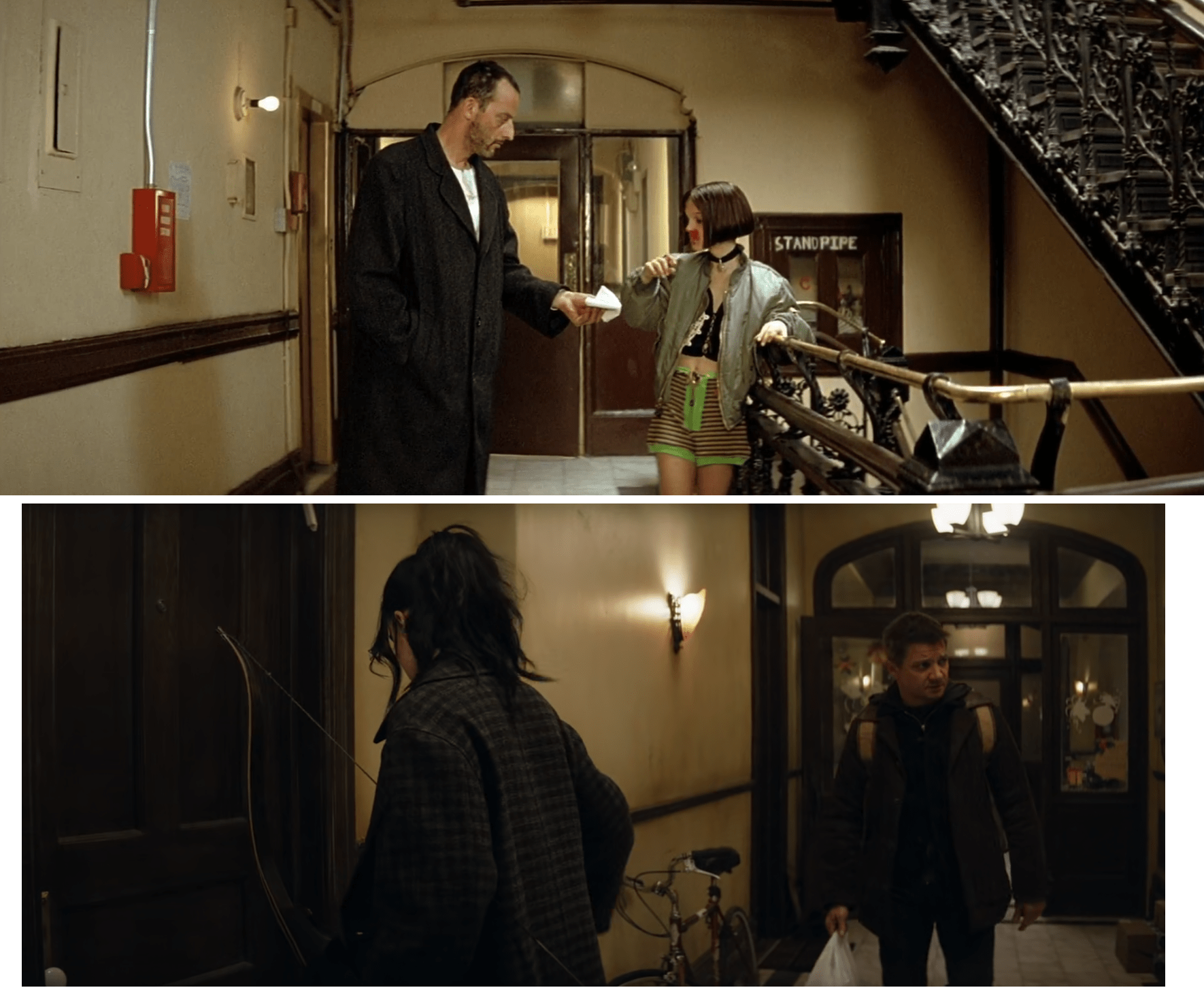 An intentional homage to Léon the Professional? r/HAWKEYE