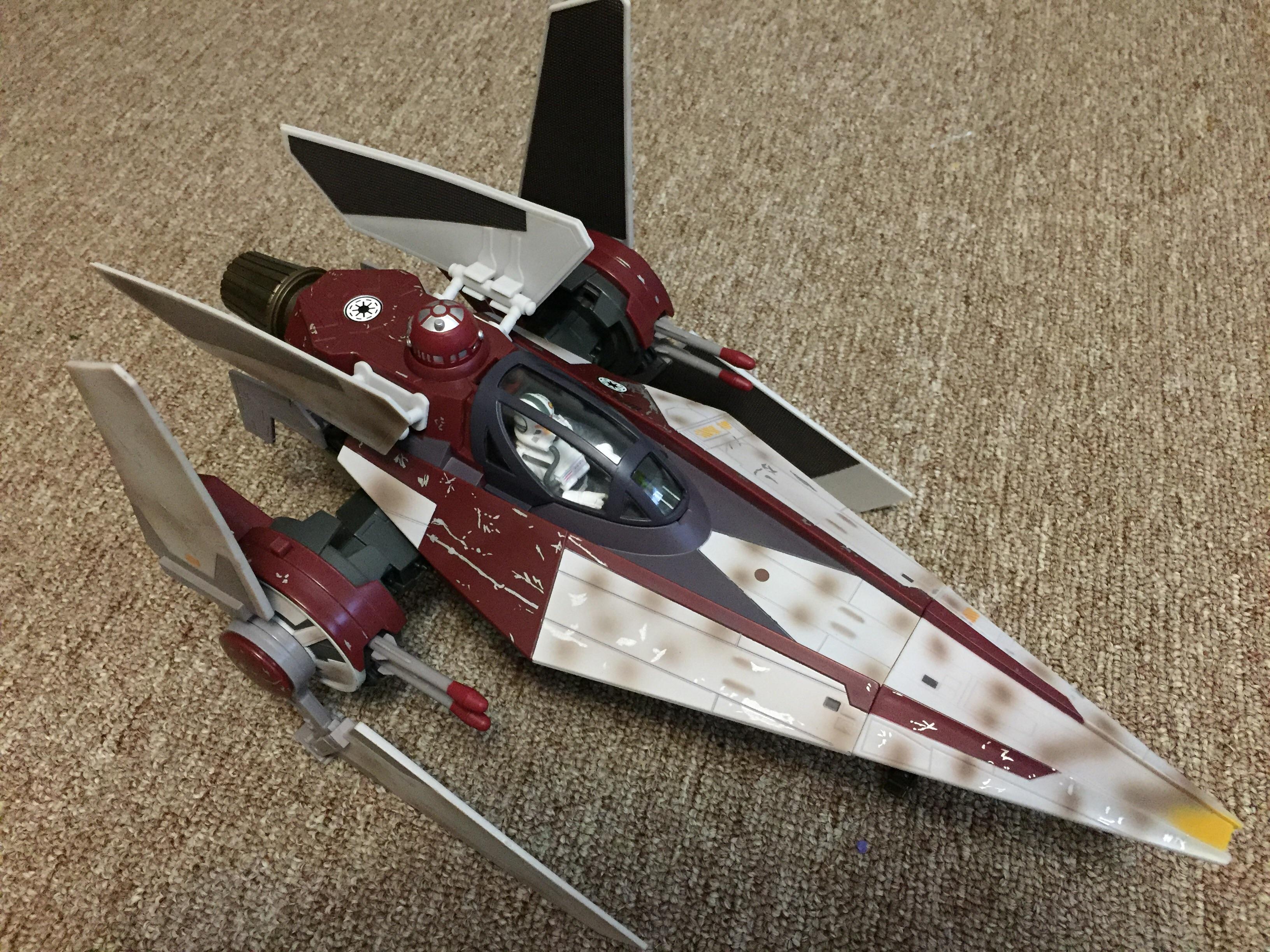 My new Vwing Starfighter. r/ActionFigures