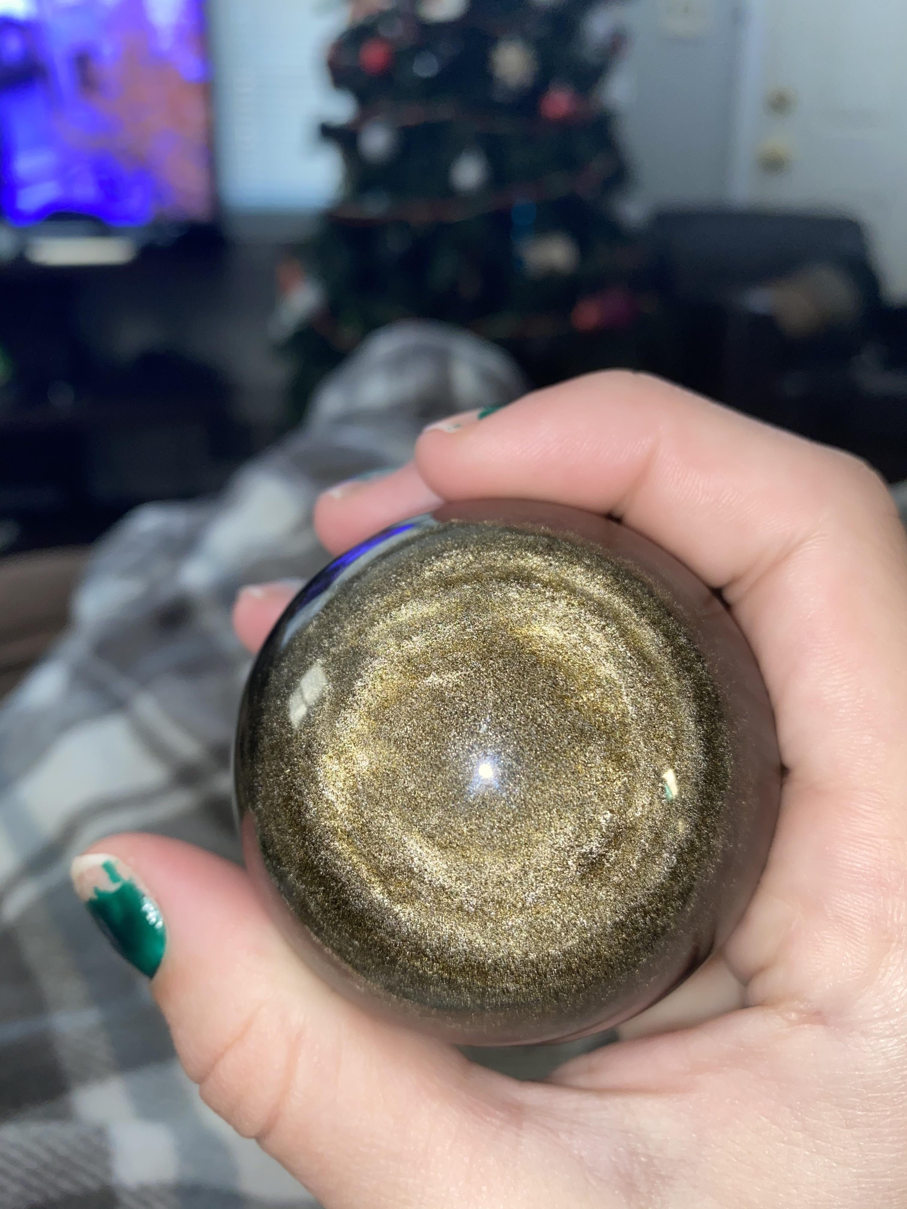 Gold Sheen Obsidian🥰🖤 Crystals