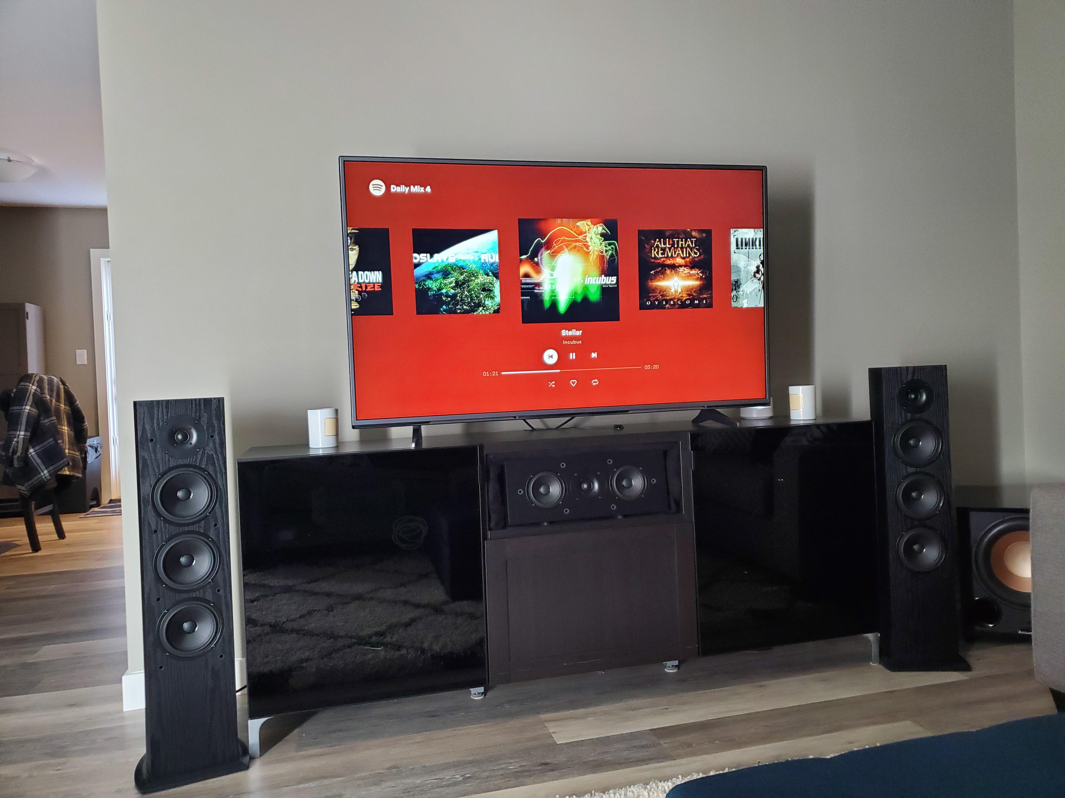 My first setup r/hometheater