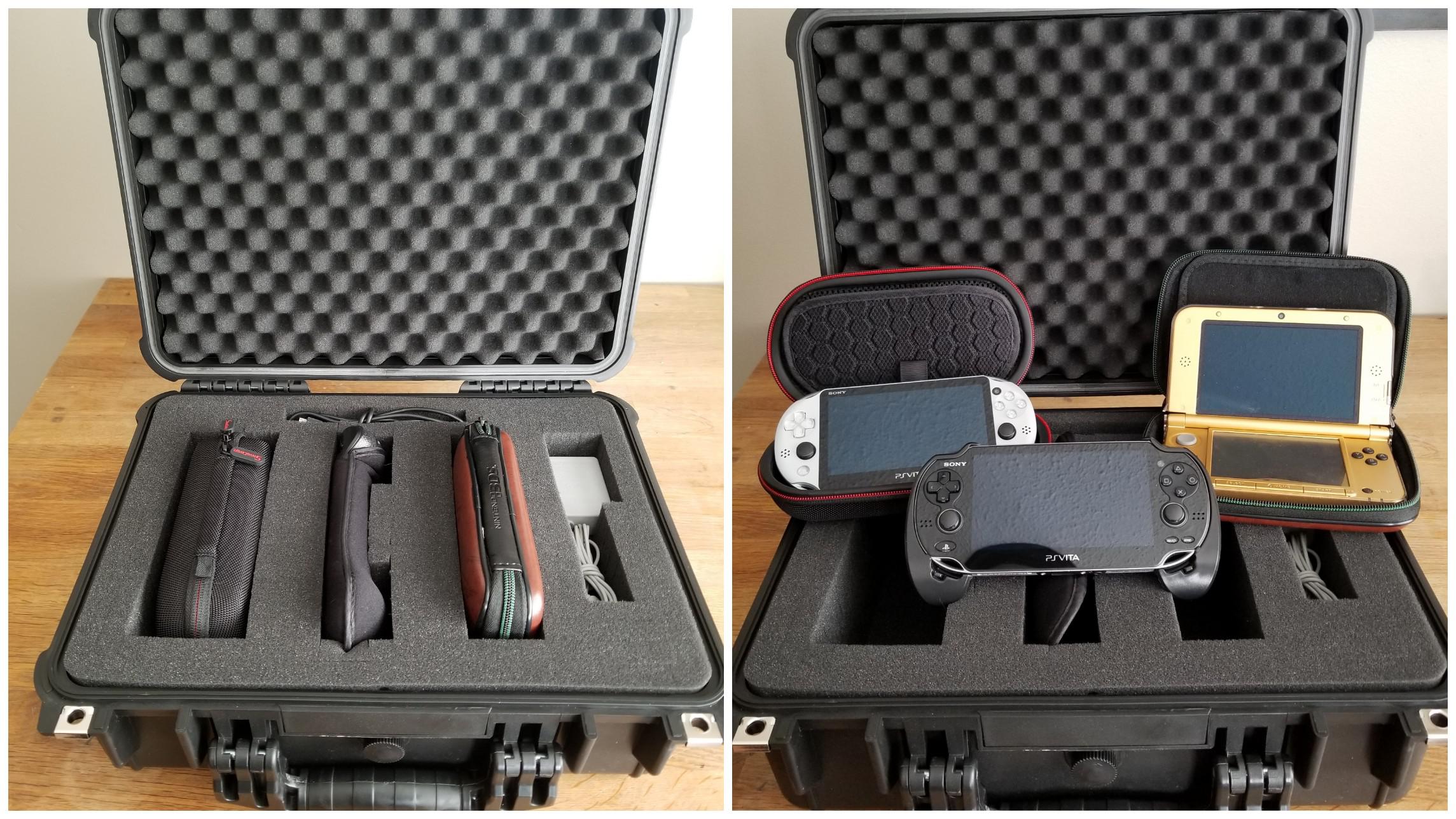 Picked up one of these pelican style cases at harbor freight to house