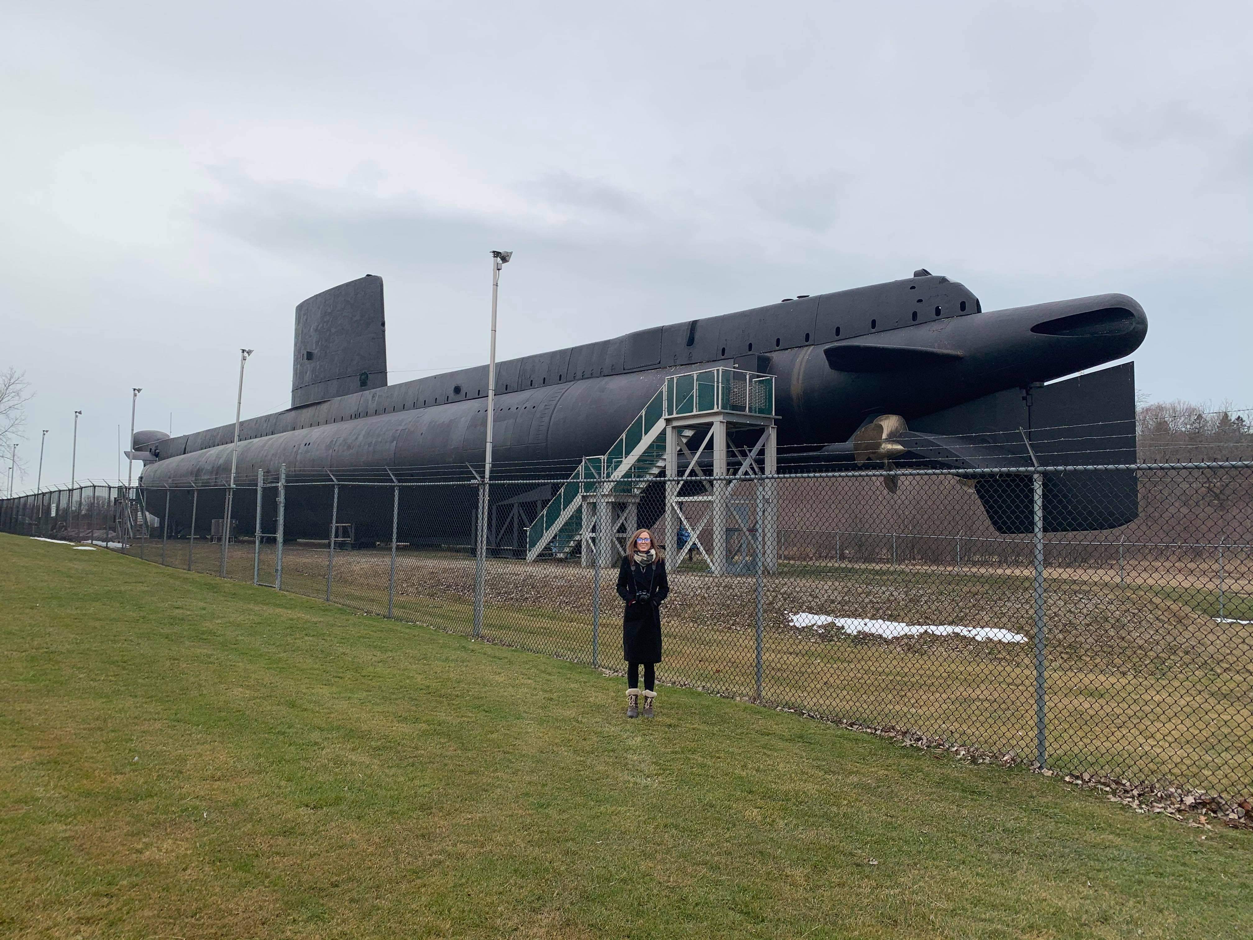 A submarine we came across in Port Burwell, ON r/pics