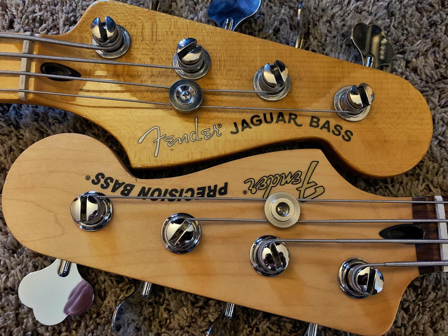 Today I figured out fender headstocks fit together. r/BassGuitar