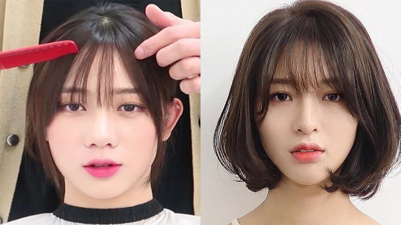 Korean Front Bangs