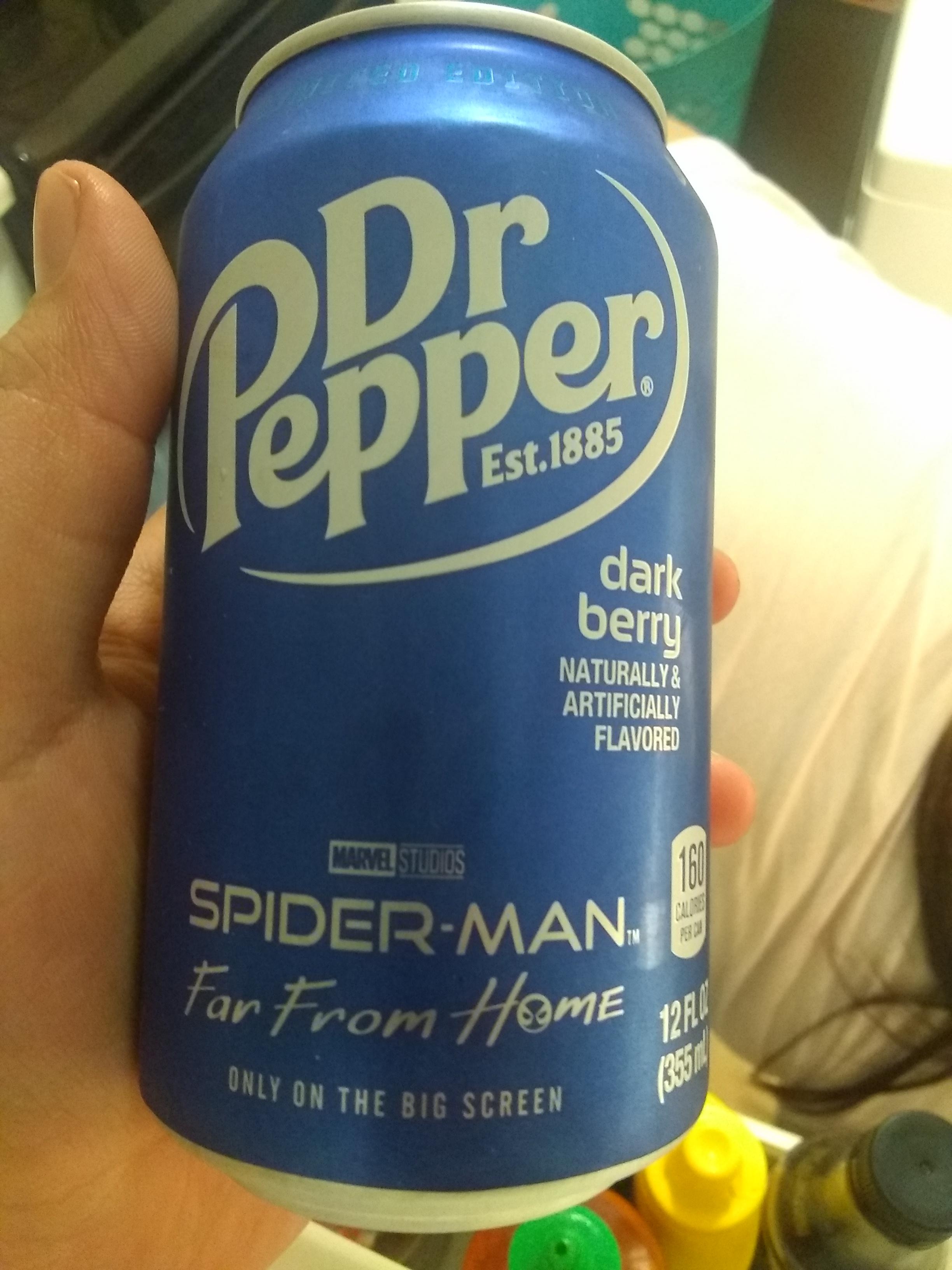 Dr.Pepper's new dark berry flavour r/mildlyinteresting