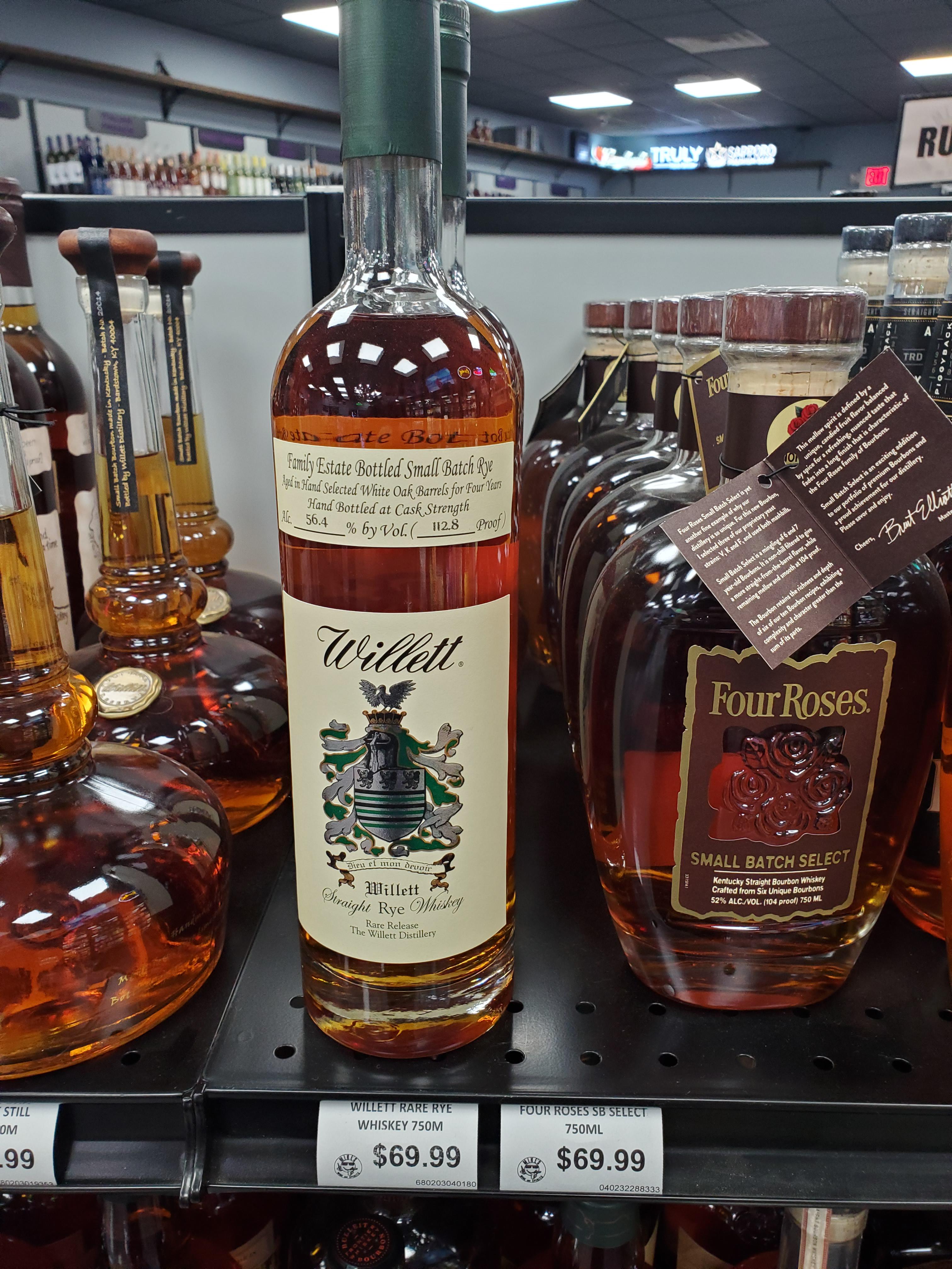 Willett Family Estate 4 year Mike's Wine & Spirits in Hanover Park as