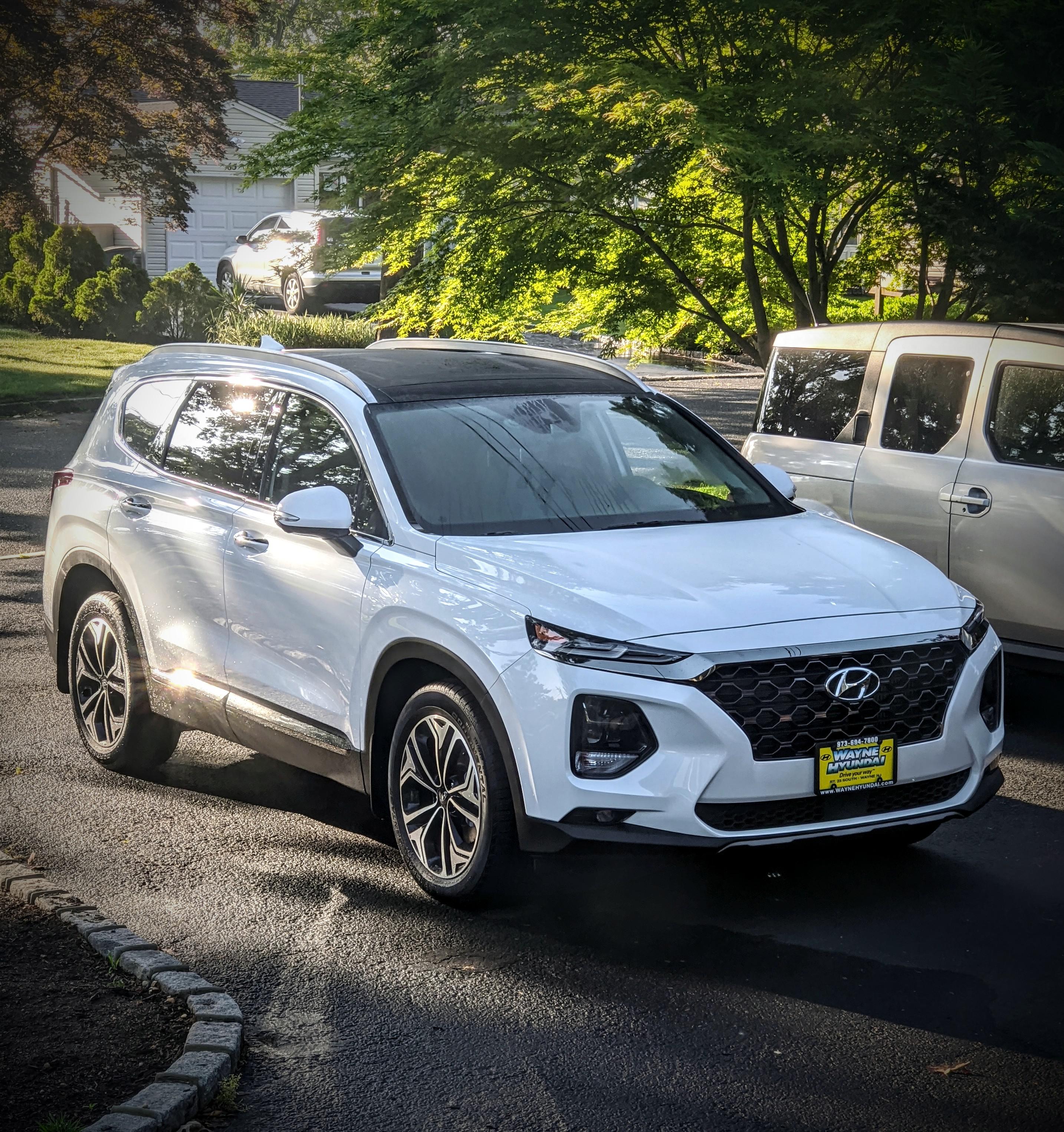 Hyundai Santa Fe 2020 White 2020 Hyundai Santa Fe Reviews Pricing